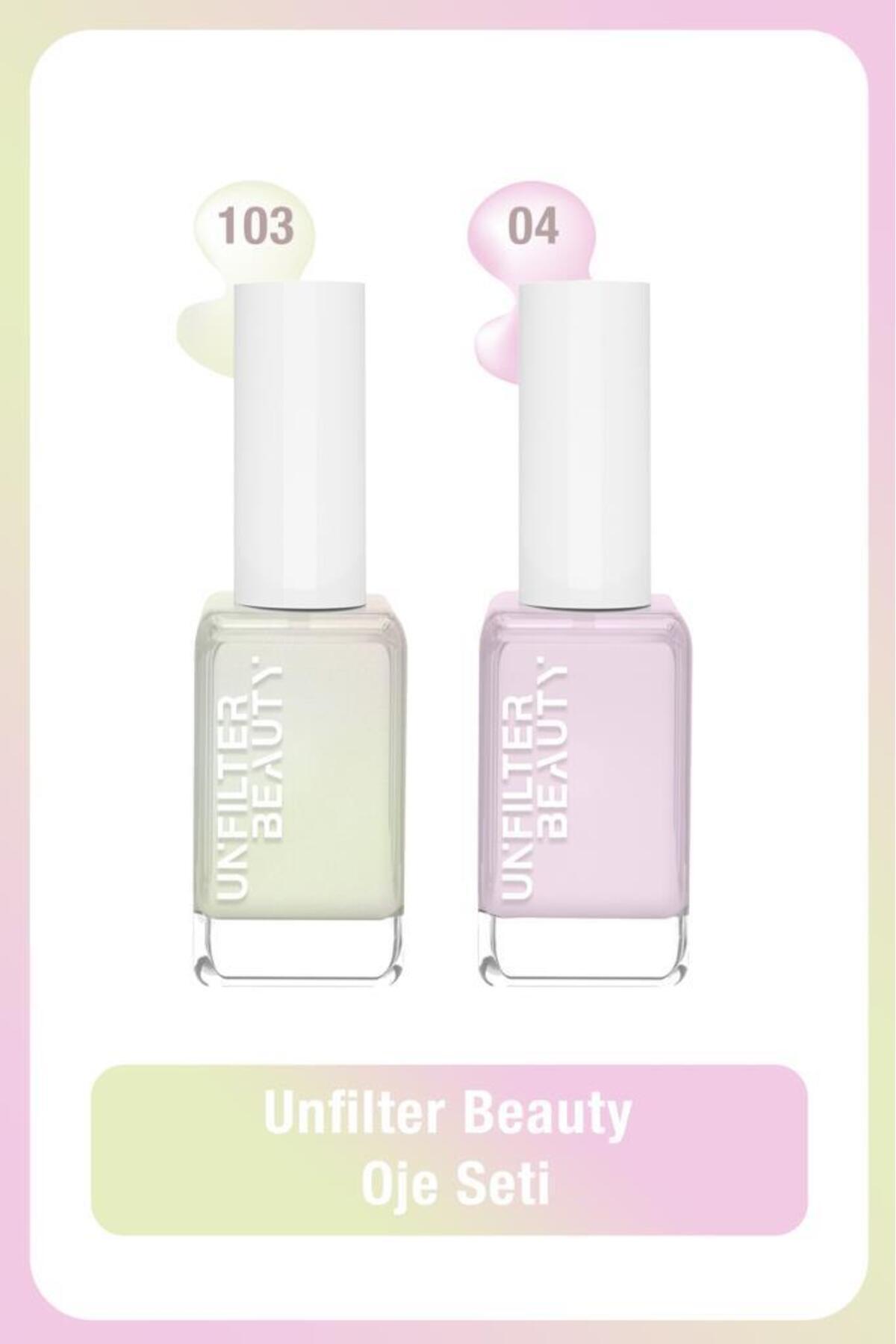 Unfilter Beauty No: 04 + No: 103 Oje Seti
