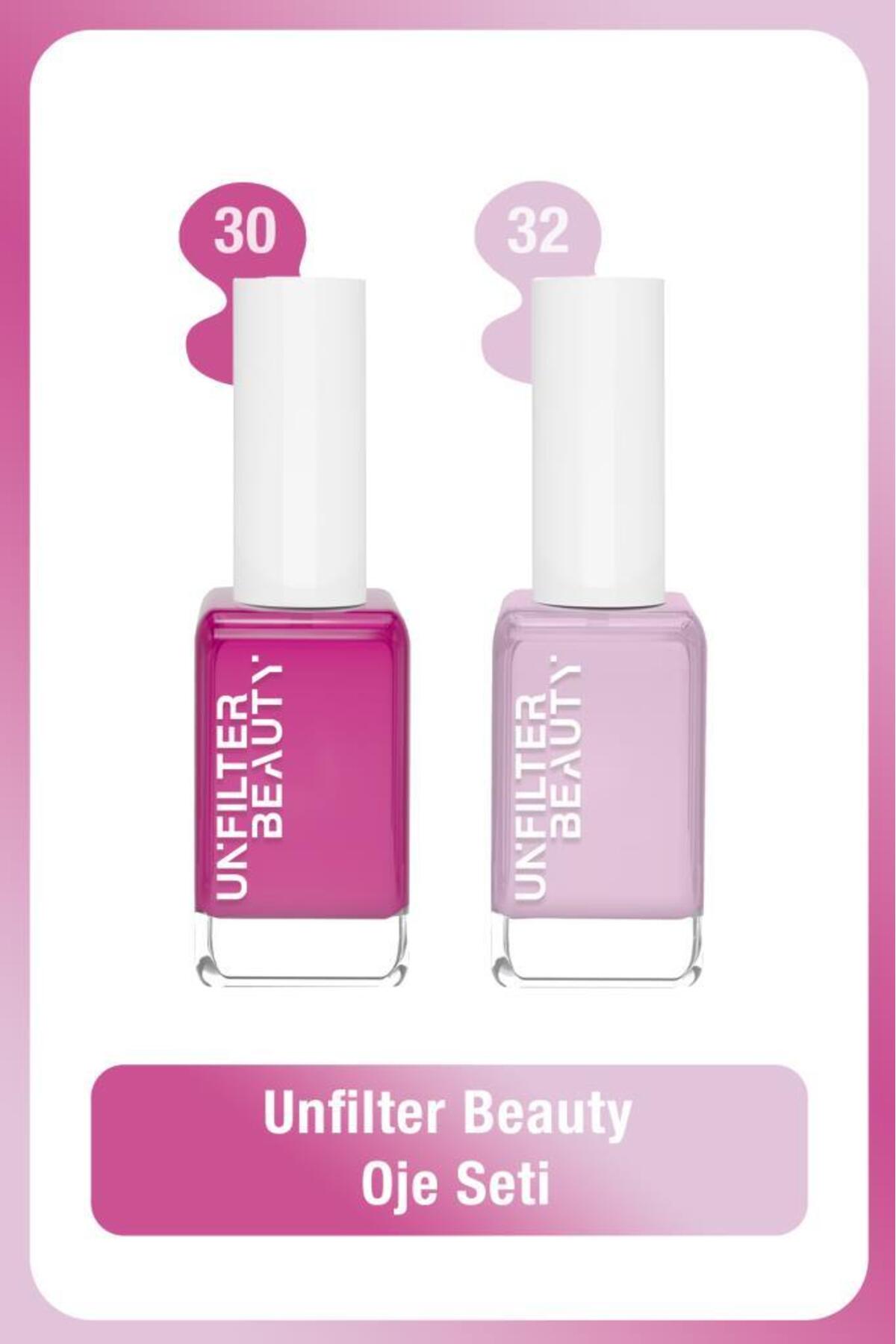 Unfilter Beauty No:30 + No:32 Oje Seti