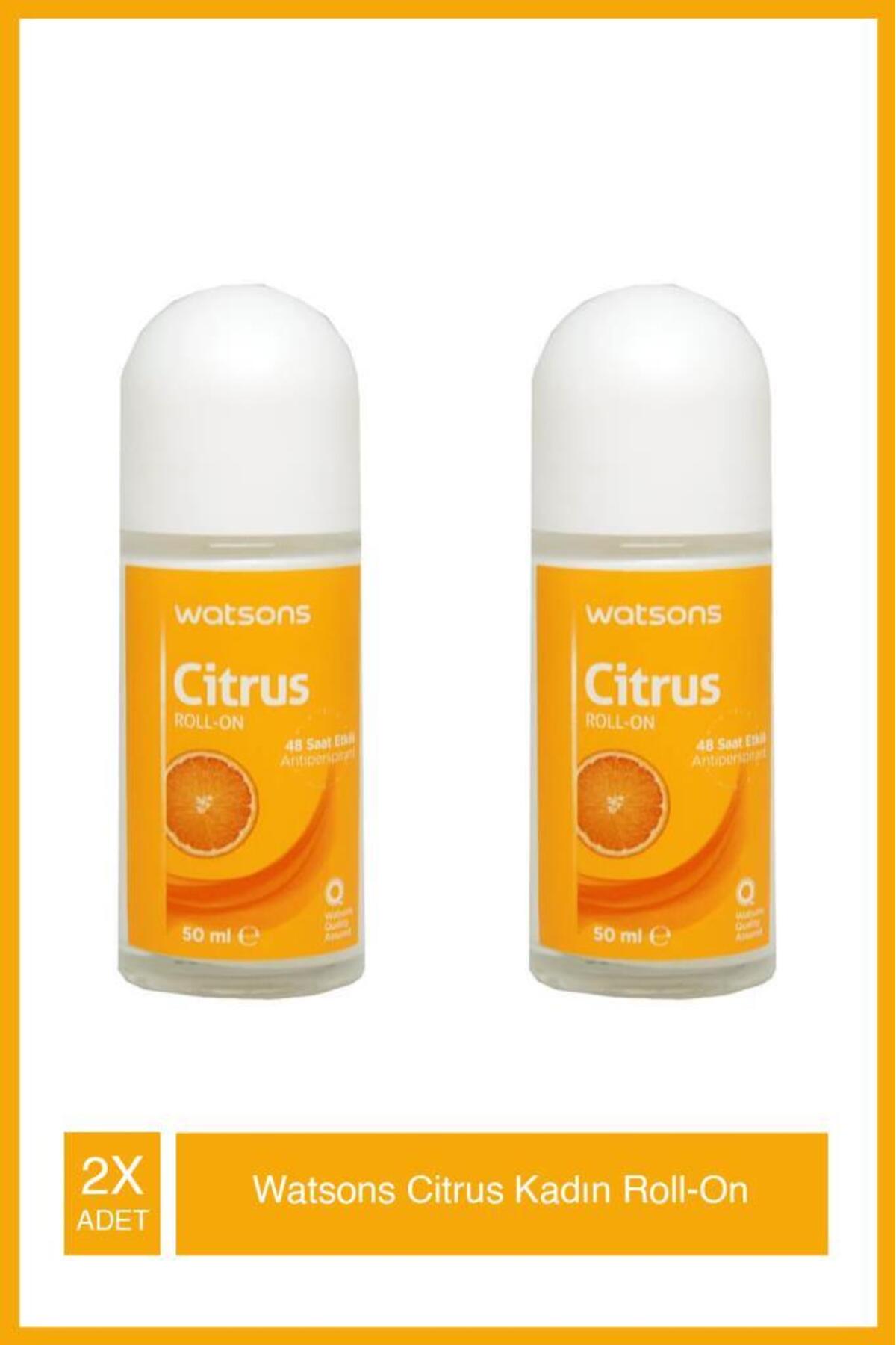 Watsons Narenciye Aromalı Kadın Roll-On 50 Ml X2 Adet
