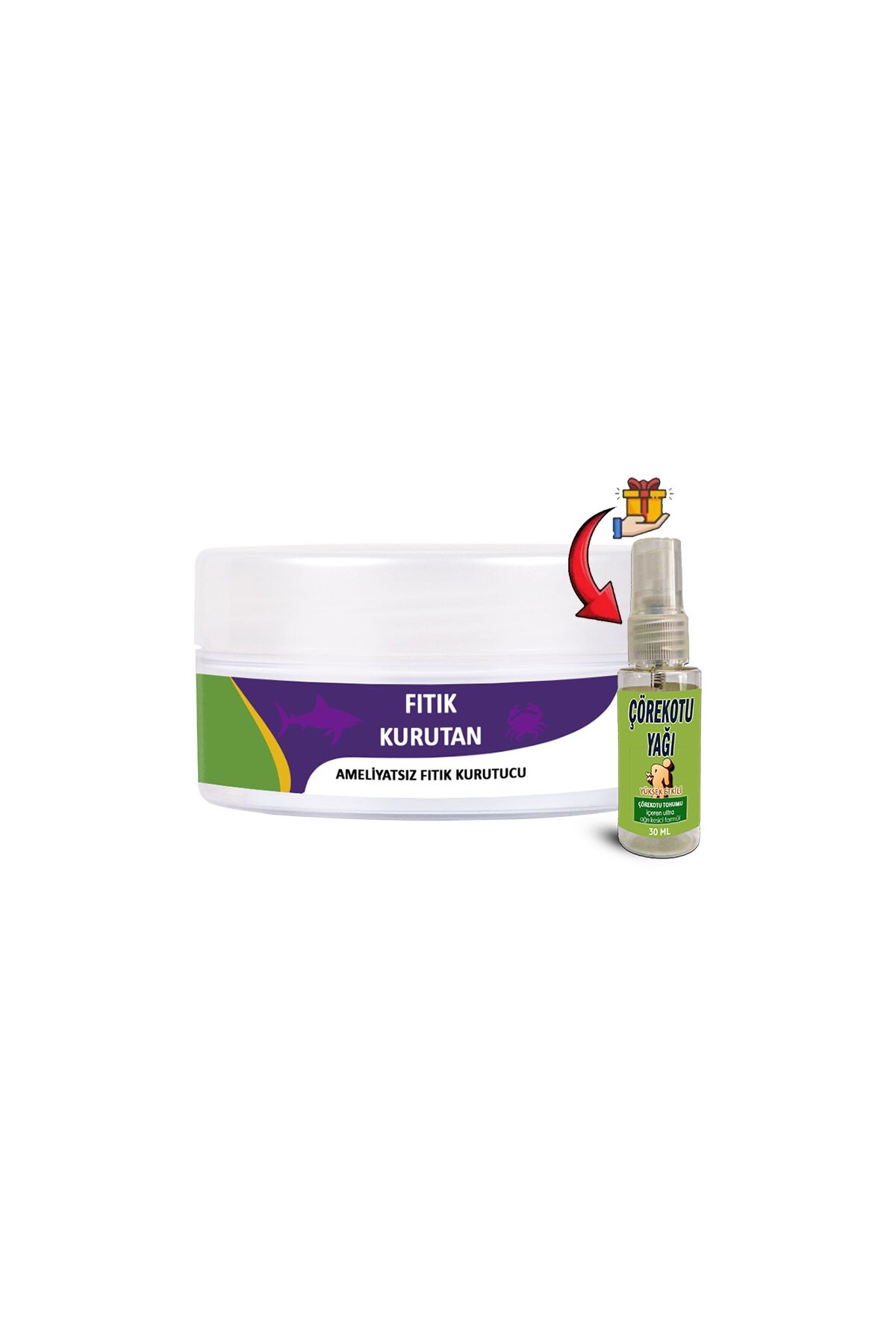 Forcevia Fıtıkkurutan 1 Tane 50 ml Krem + Çörek Otu Yağı