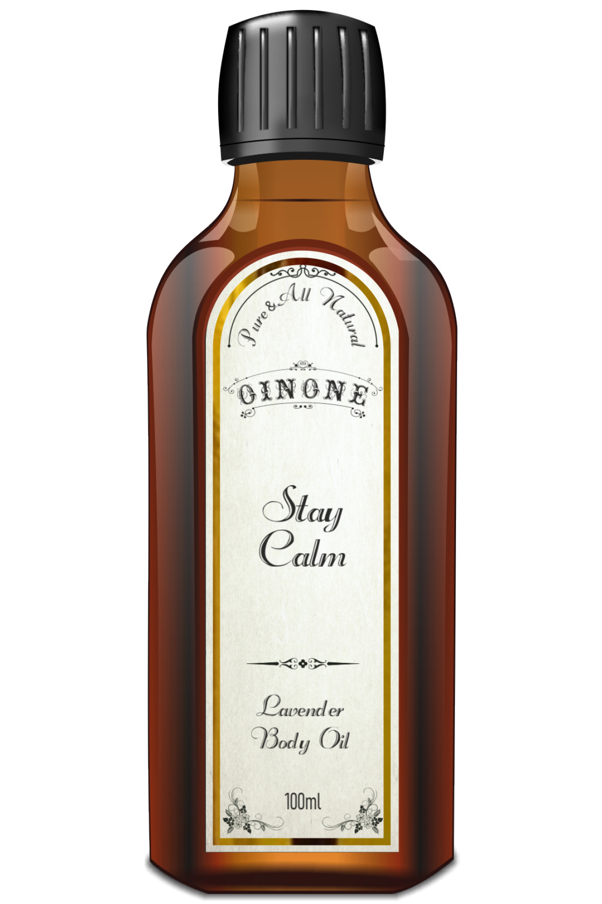 Oinone Vücut Yağı 100 ml Lavanta & Itır Yağı, Nemlendirici Cilt Bakımı, Saç ve Vücut İçin Doğal Yağ