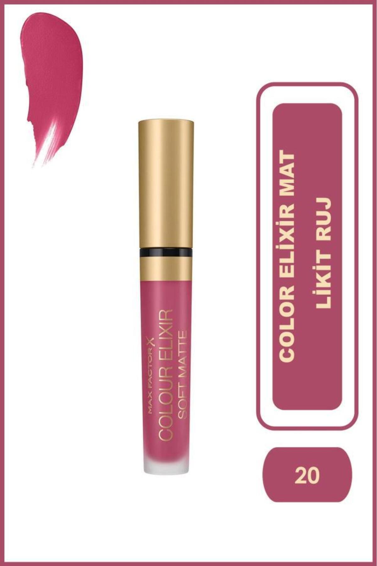 Likit Mat Ruj Color Elixir Matte 020 Blushing Ruby