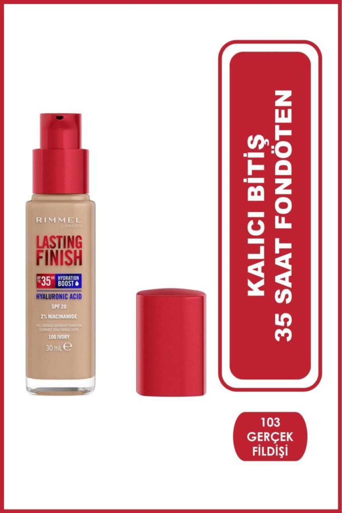 Rimmel Lastıng Fınısh Fondöten True Ivory