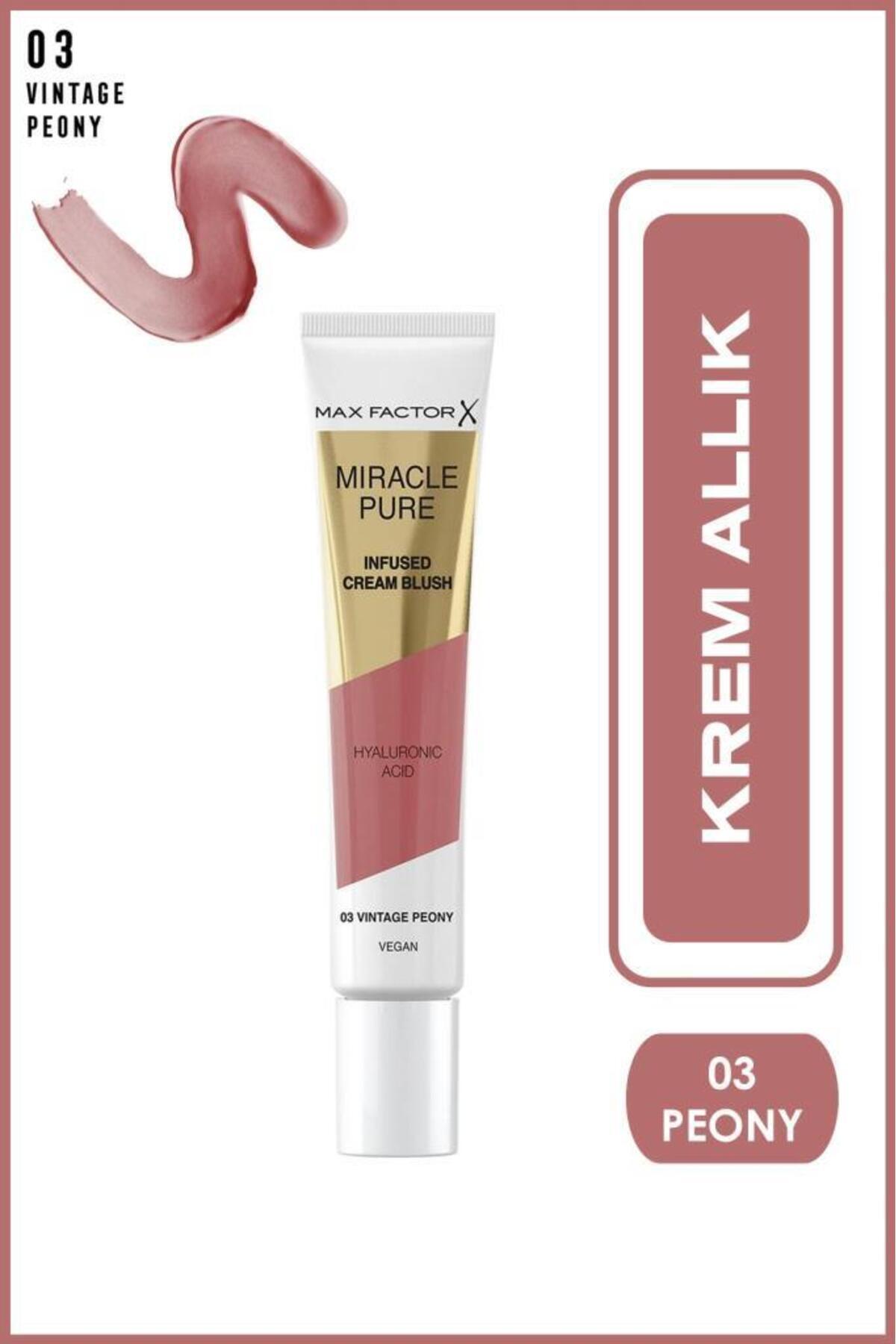 Max Factor Miracle Pure Krem Allık 03 Peony