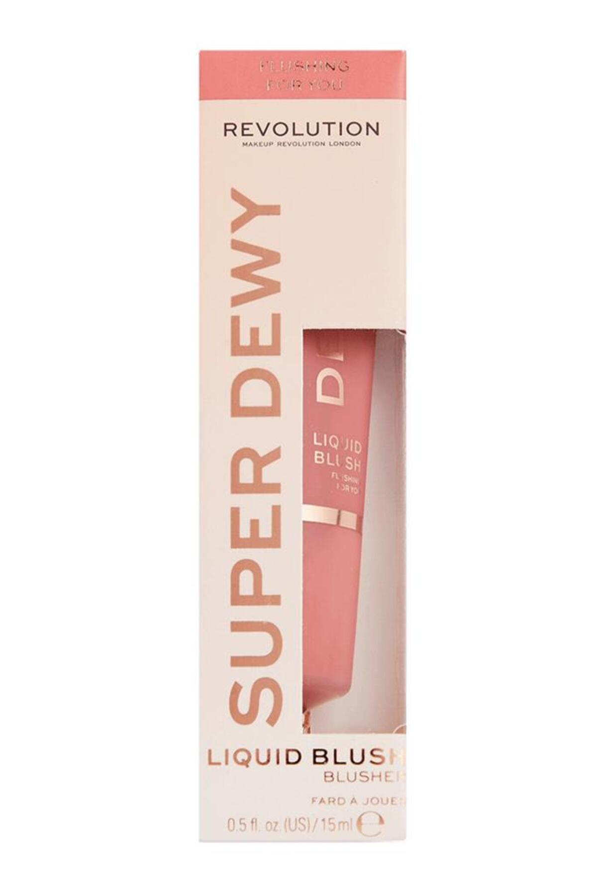 Revolution London Flushing For You Süper Nemli Yoğun Pigmentli Likit Allık 15 Ml