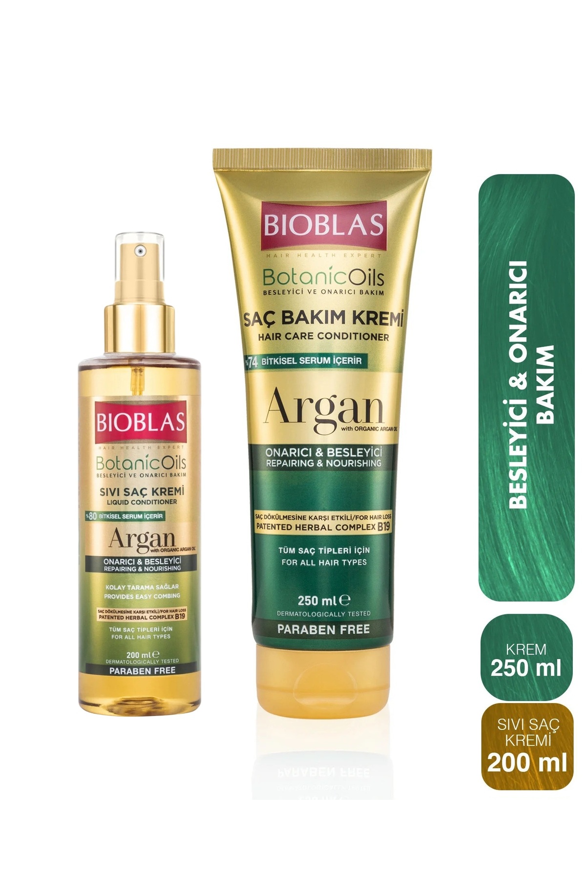 Bioblas Botanics Oil Argan Yağlı Saç Bakım Kremi 250ml - Sıvı Saç Kremi Hediye!!!