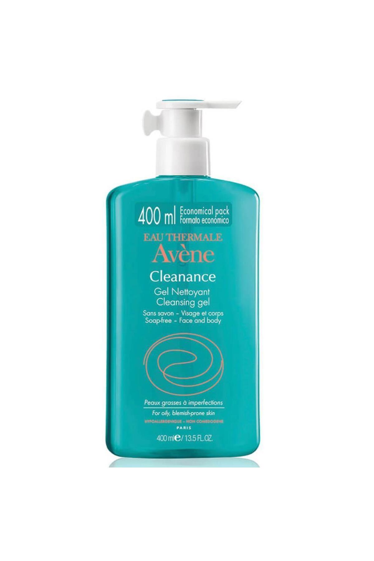 Avene Cleanance Yağlı ve Akneye Eğilimli Ciltler için Matlaştırıcı Etkili Temizleme Jeli 400 ml
