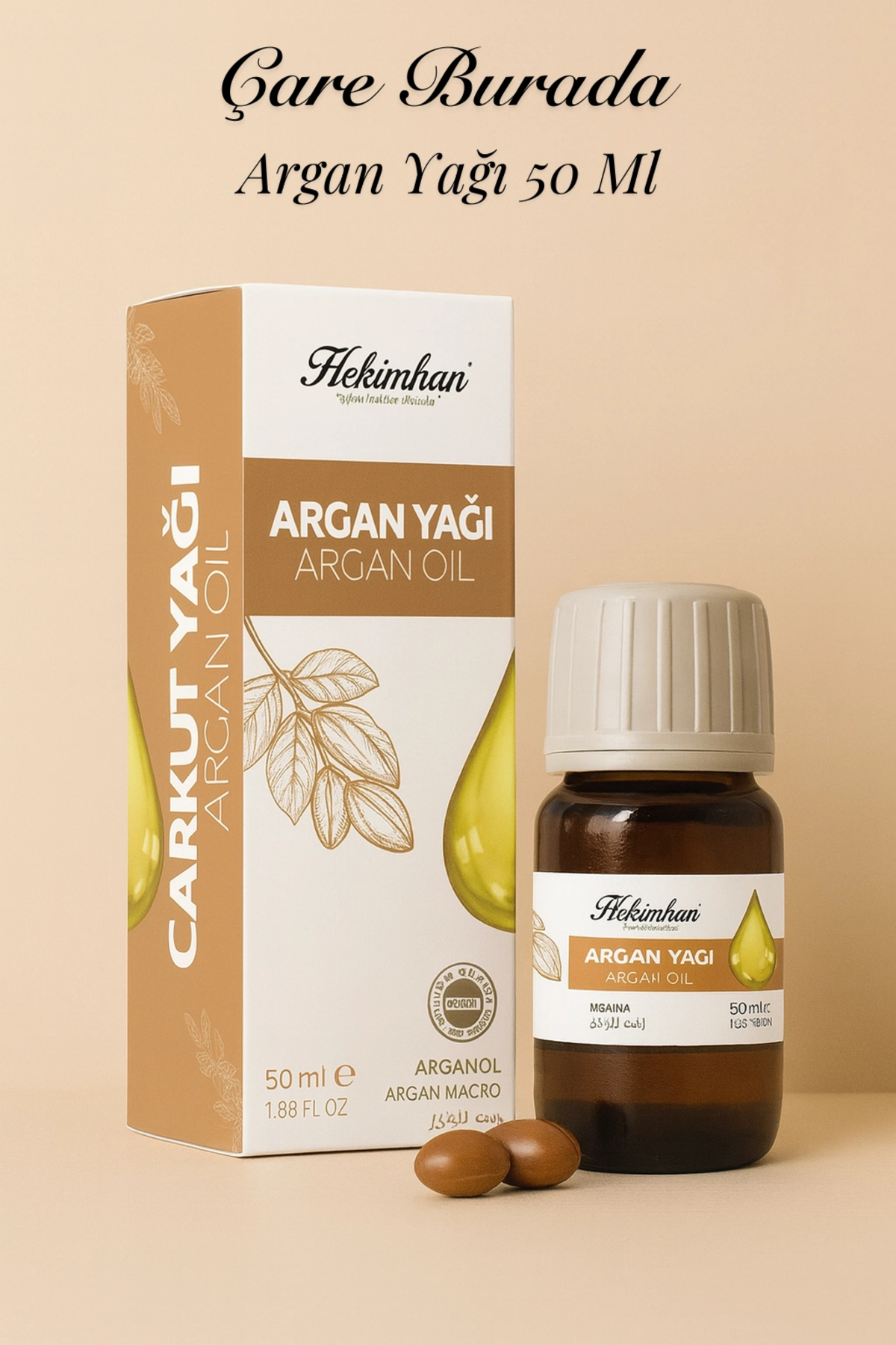 Çare Burada Argan Yağı 50 Ml