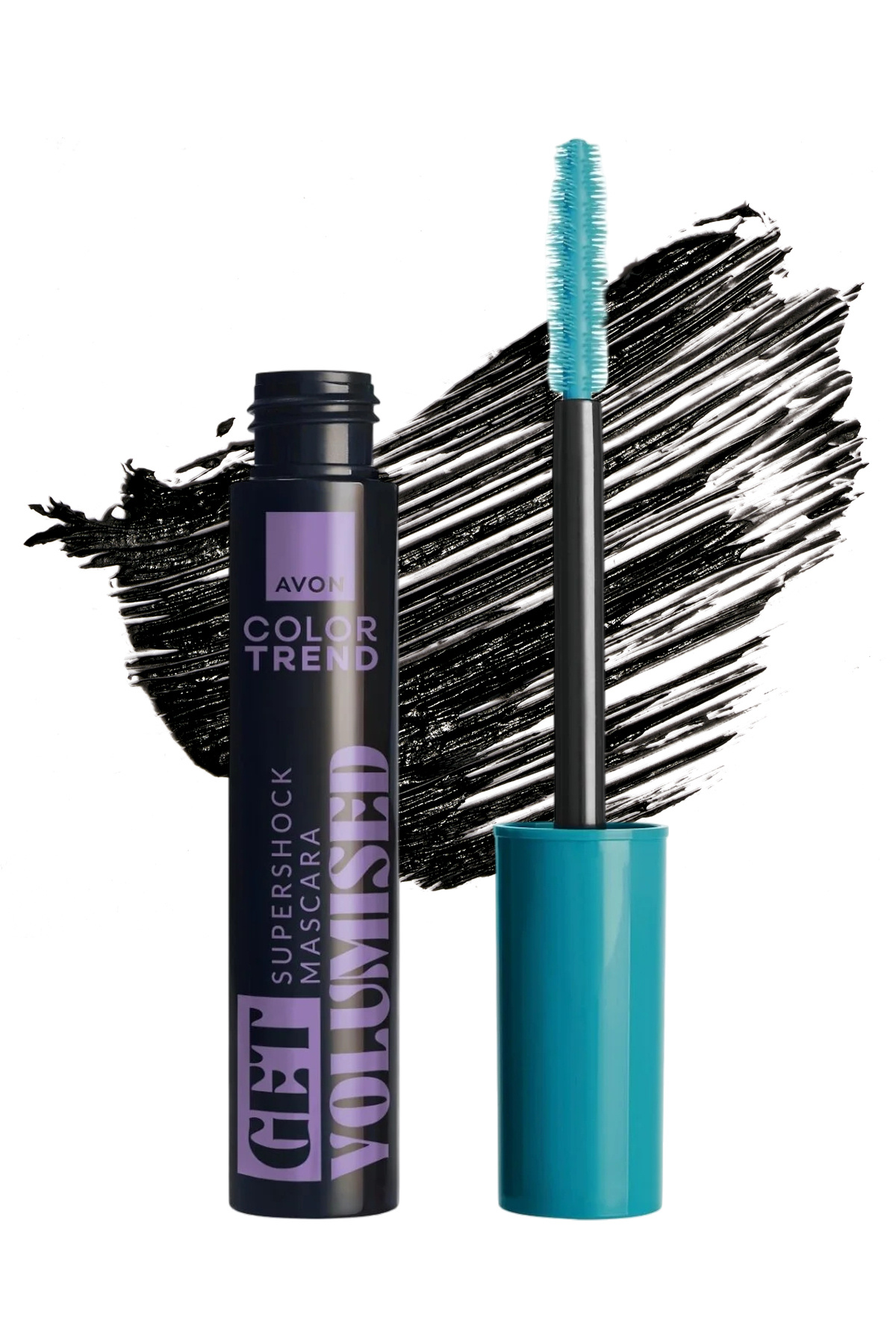 AVON Color Trend Get Volumised Supershock Mascara Blackest Black