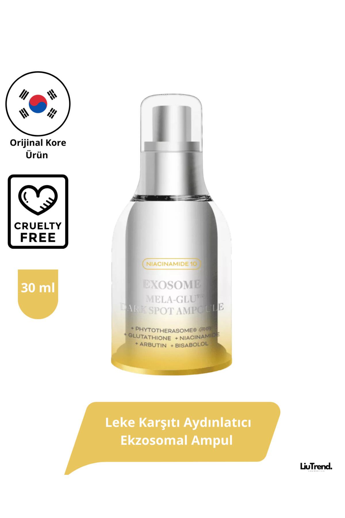 APOTHE Exosome Mela-Glu™ Dark Spot Ampoule 30 ml Leke Karşıtı Aydınlatıcı Ekzosomal Ampul