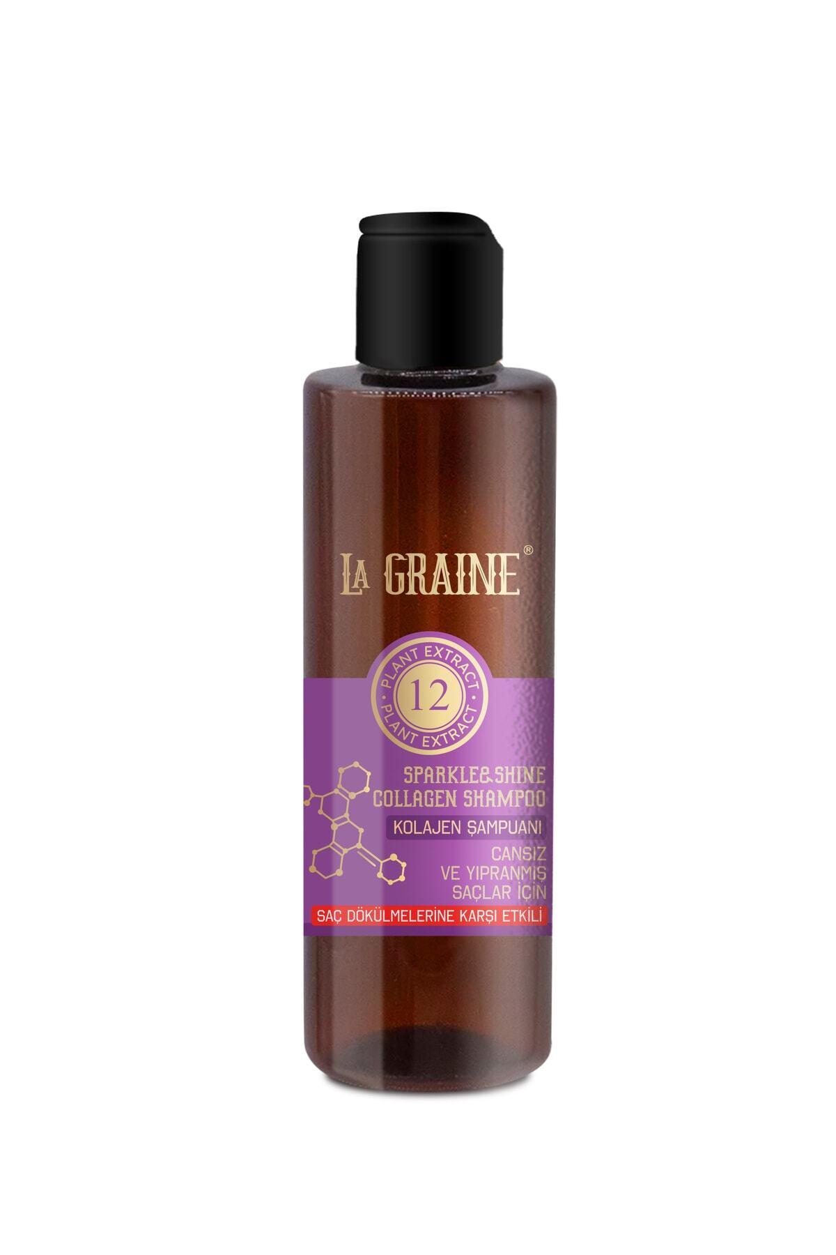 LA GRAINE Işıltı Ve Parlaklık Veren Kolajen Şampuan 250 Ml