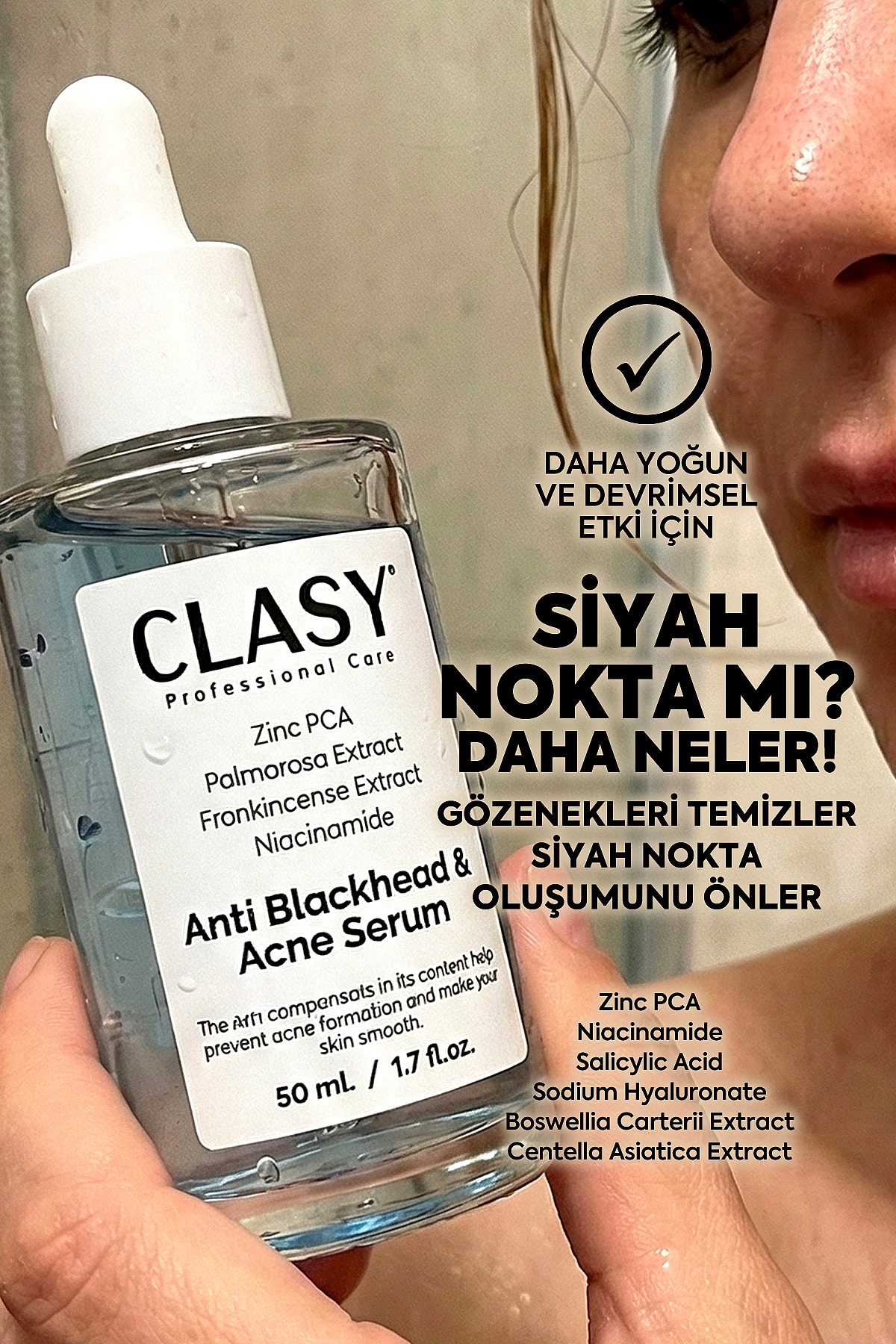 Clasy Care Siyah Nokta Ve Karşıtı, Önleyici Serum, Niasinamid Ve Çinko