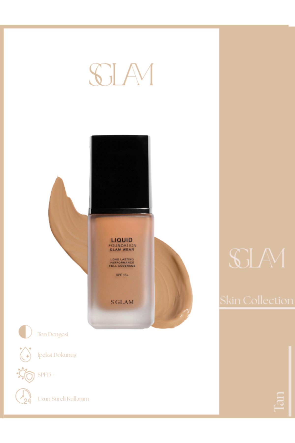 S'GLAM SGLAM Liquid Foundation SPF 15
