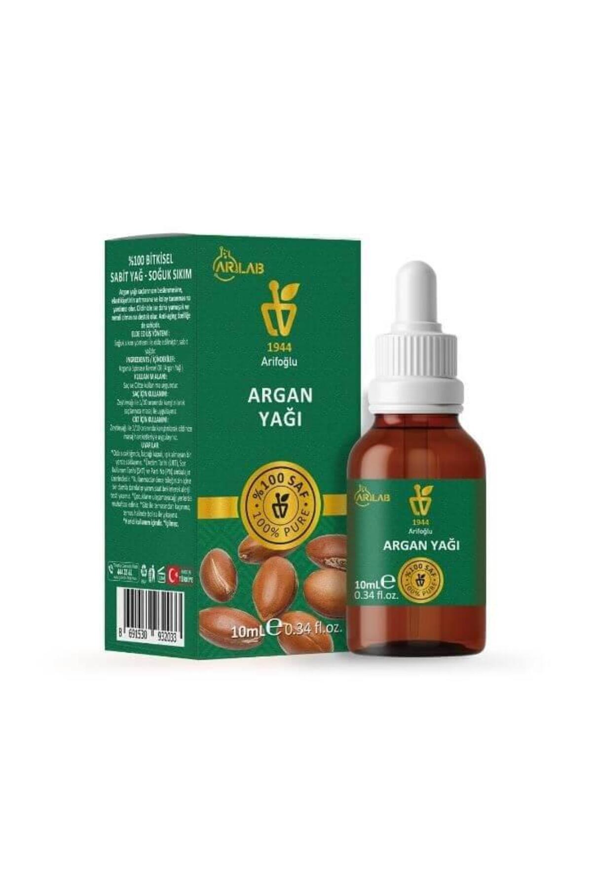 Arifoğlu Argan Yağı 10ml %100 Saf Yağ ARLAB