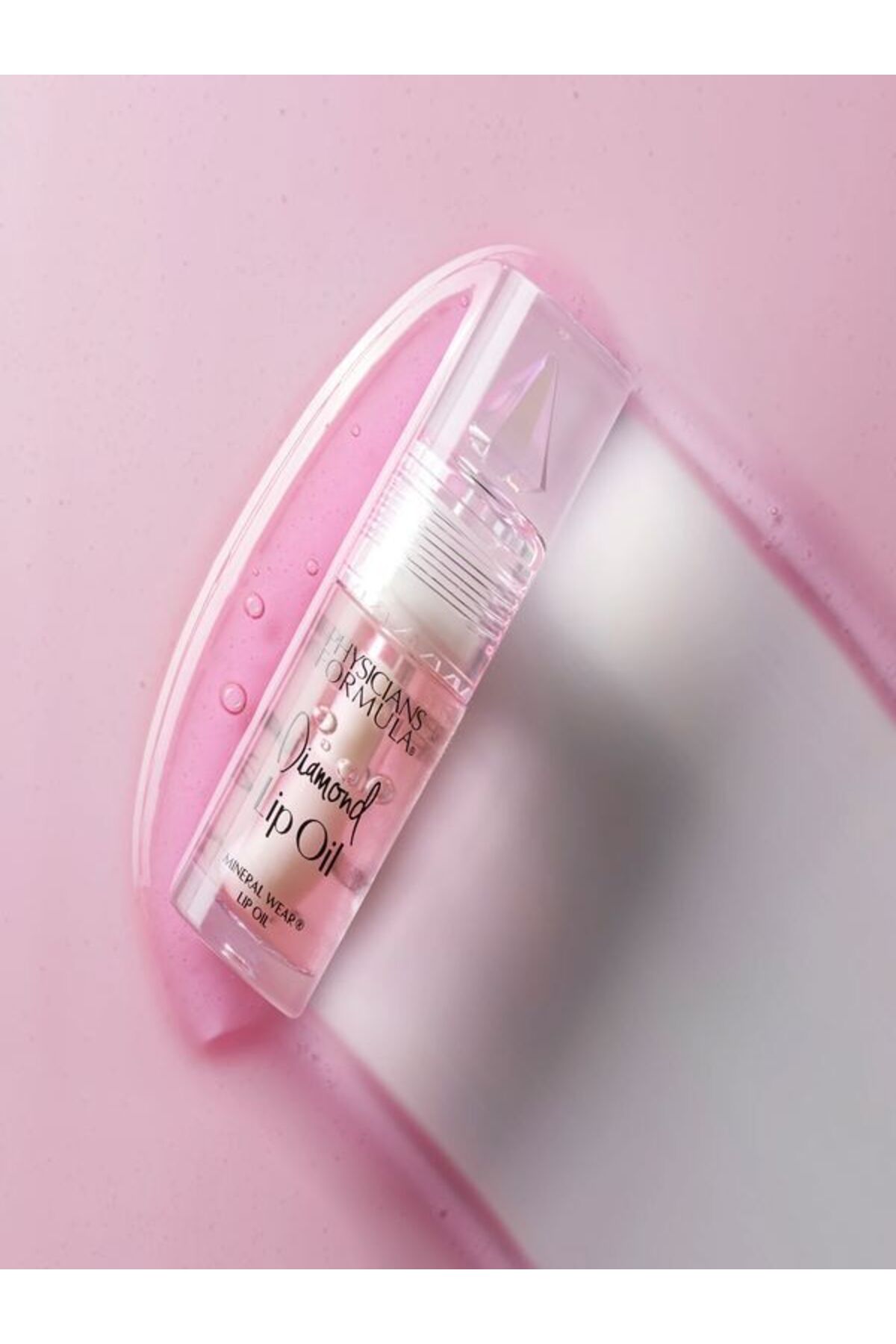 Physicians Formula Mineral Wear Diamond Lip Oil Pink Diamond Dudak Yağı serumu Elmas Tozu, E Vitamini