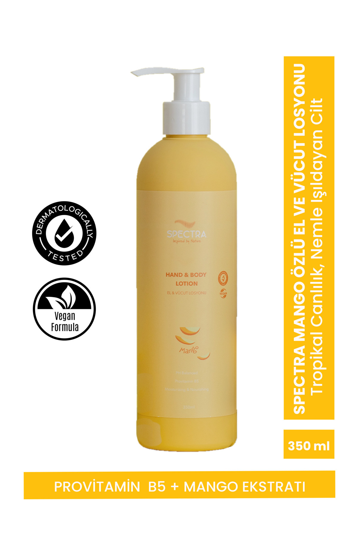 Spectra Care Mango Özlü El ve Vücut Losyonu