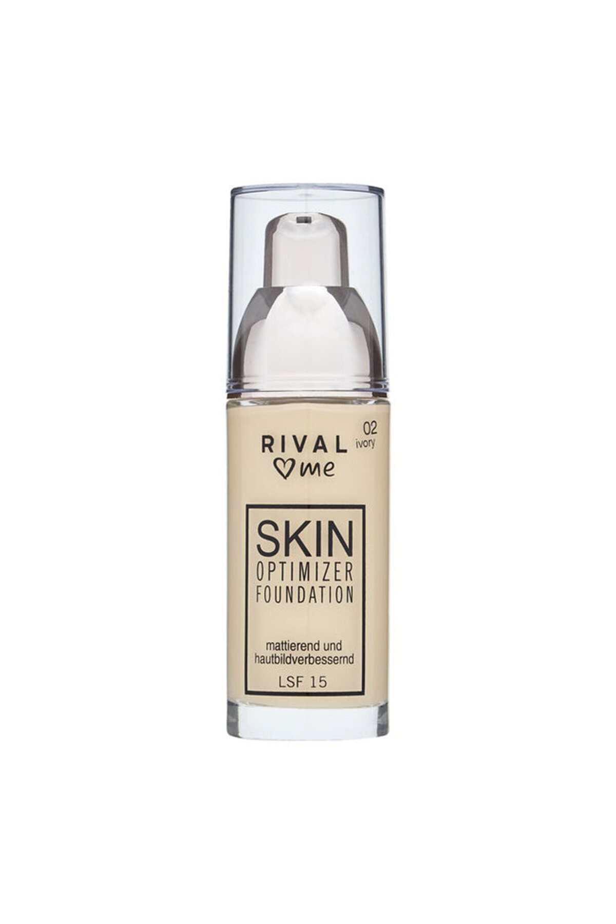 Rival Loves Me Skin Optimizer No:02 Ivory Fondöten 30 ml 4305615704050