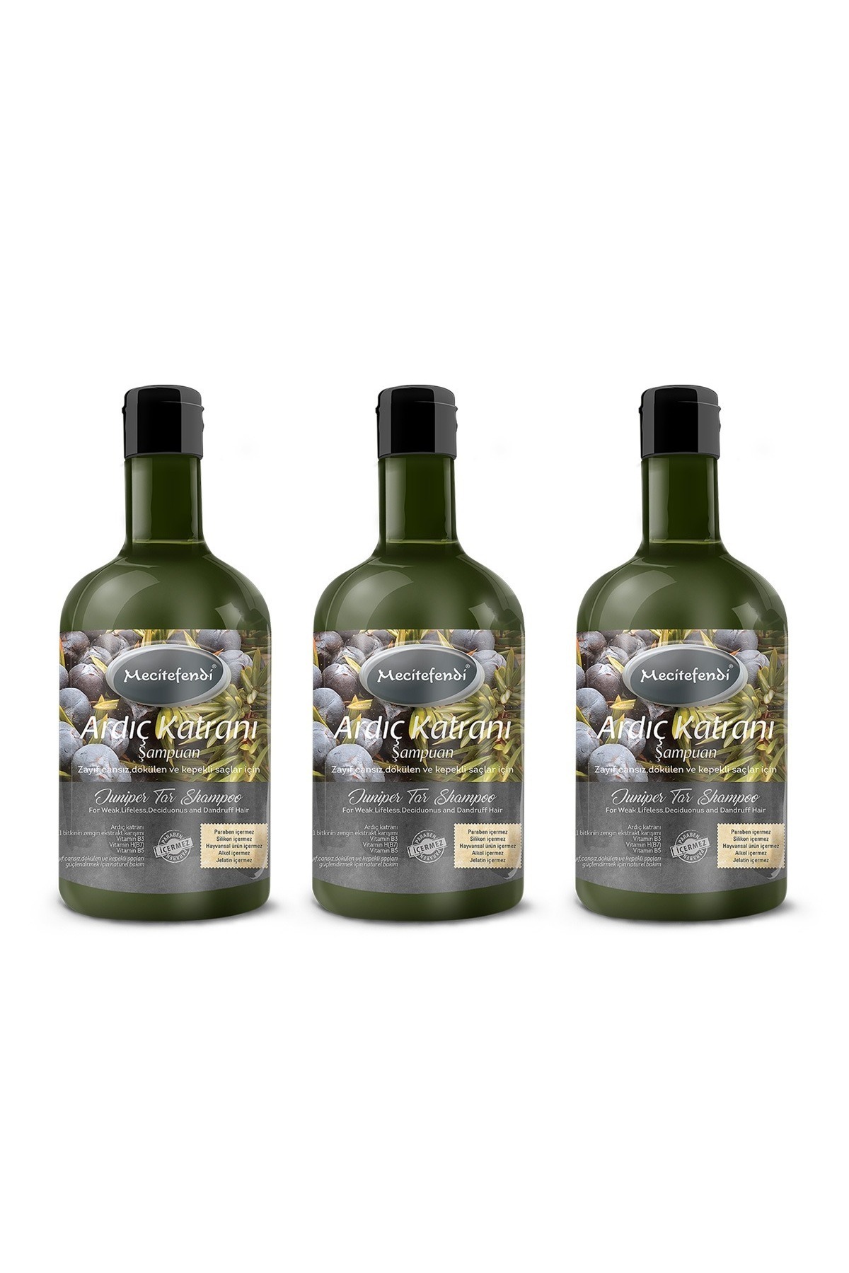 Mecitefendi Ardıç Katran Şampuanı 400 ml 3 ' Lü