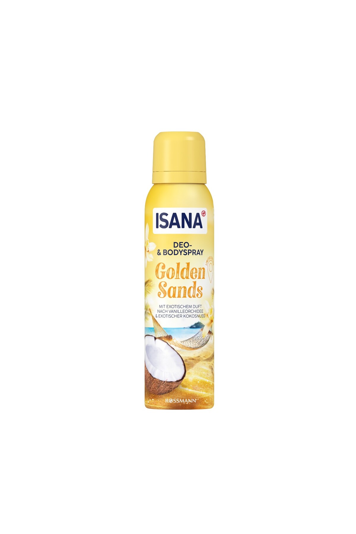 ISANA Deodorant Hindistan Cevizi & Vanilya 150 Ml