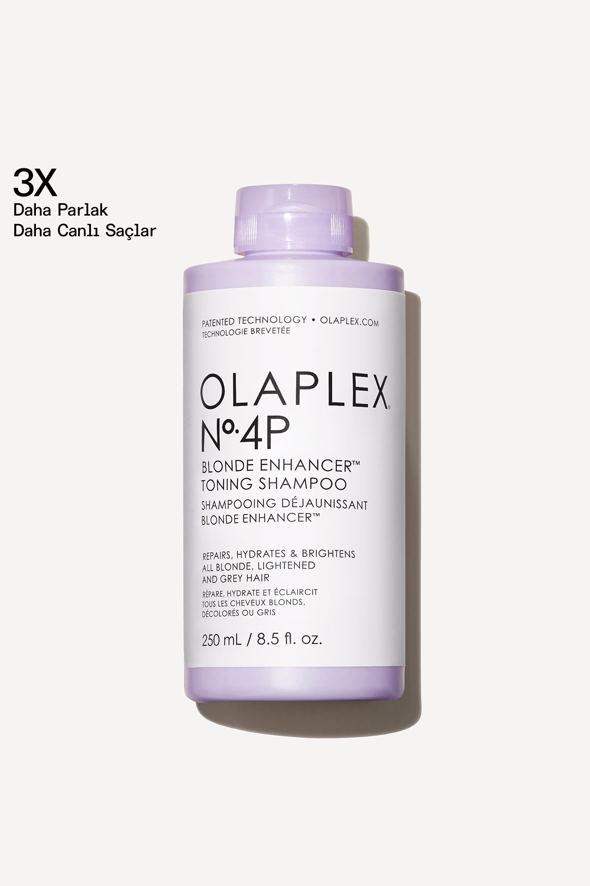 Olaplex Nº.4p Blonde Enhancer Toning Shampoo - Renk Koruyucu & Bağ Güçlendirici Mor Şampuan