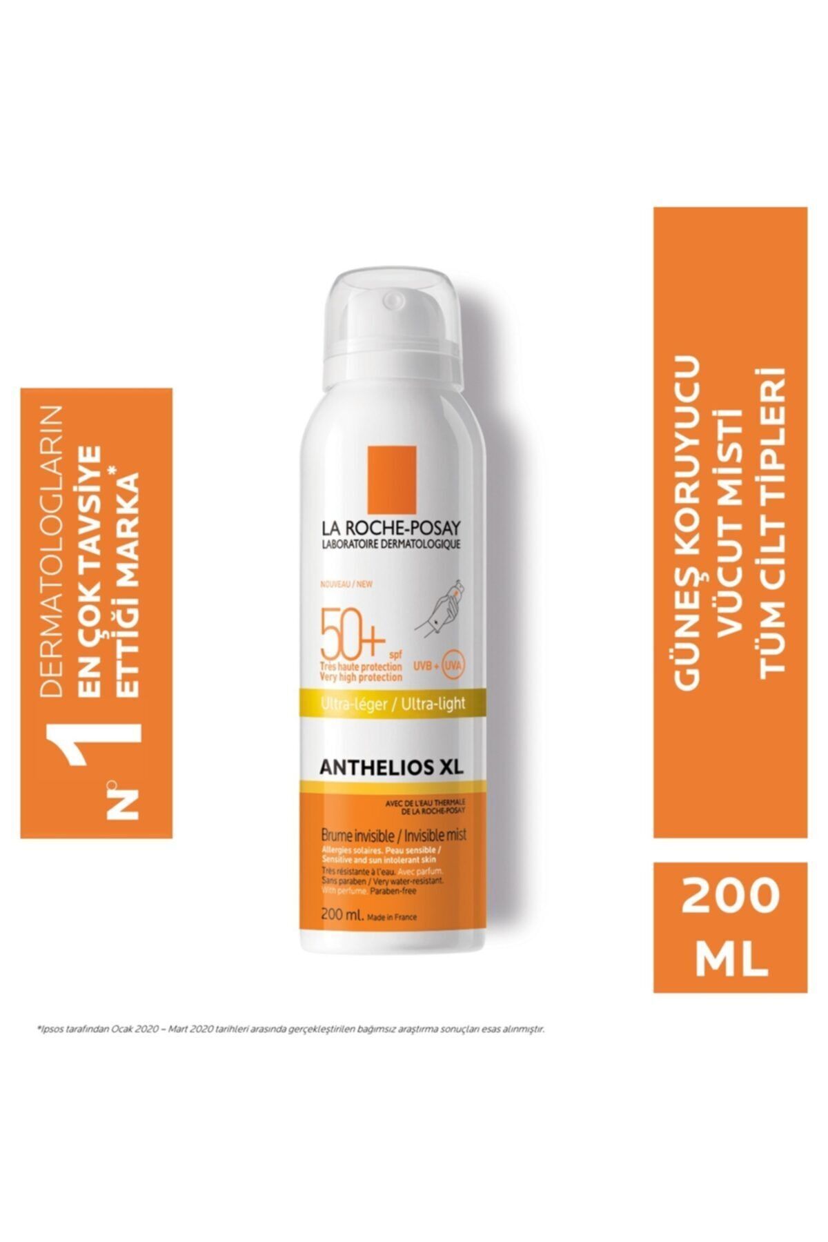 La Roche Posay La Roche-posay Anthelios Xl Spray Spf 50+ 200 Ml Güneş Koruma Kremi Sprey