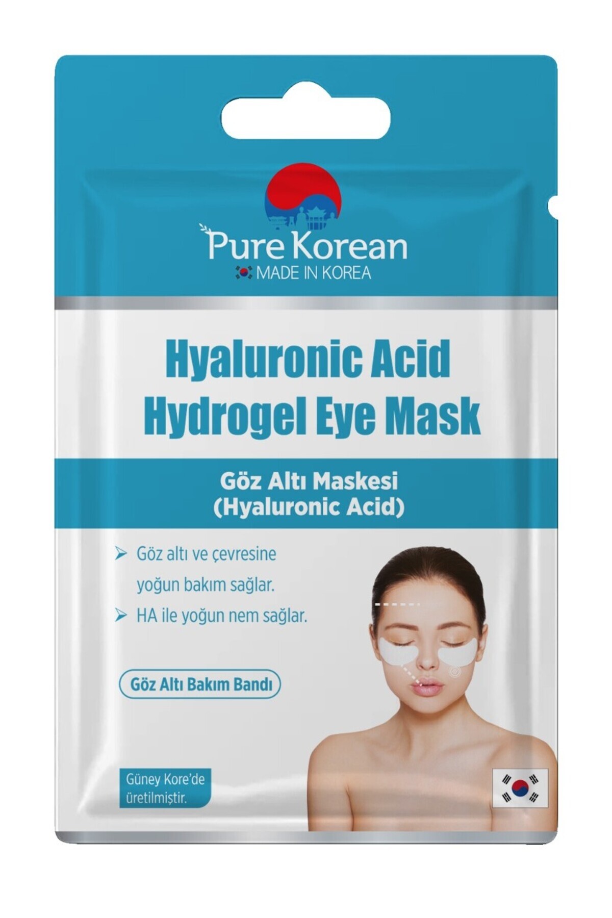 PURE KOREAN Hyaluronic Acid Göz Altı Maskesi