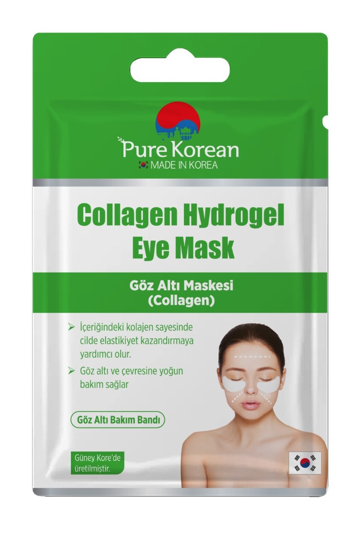 PURE KOREAN Kolajen Göz Altı Maskesi