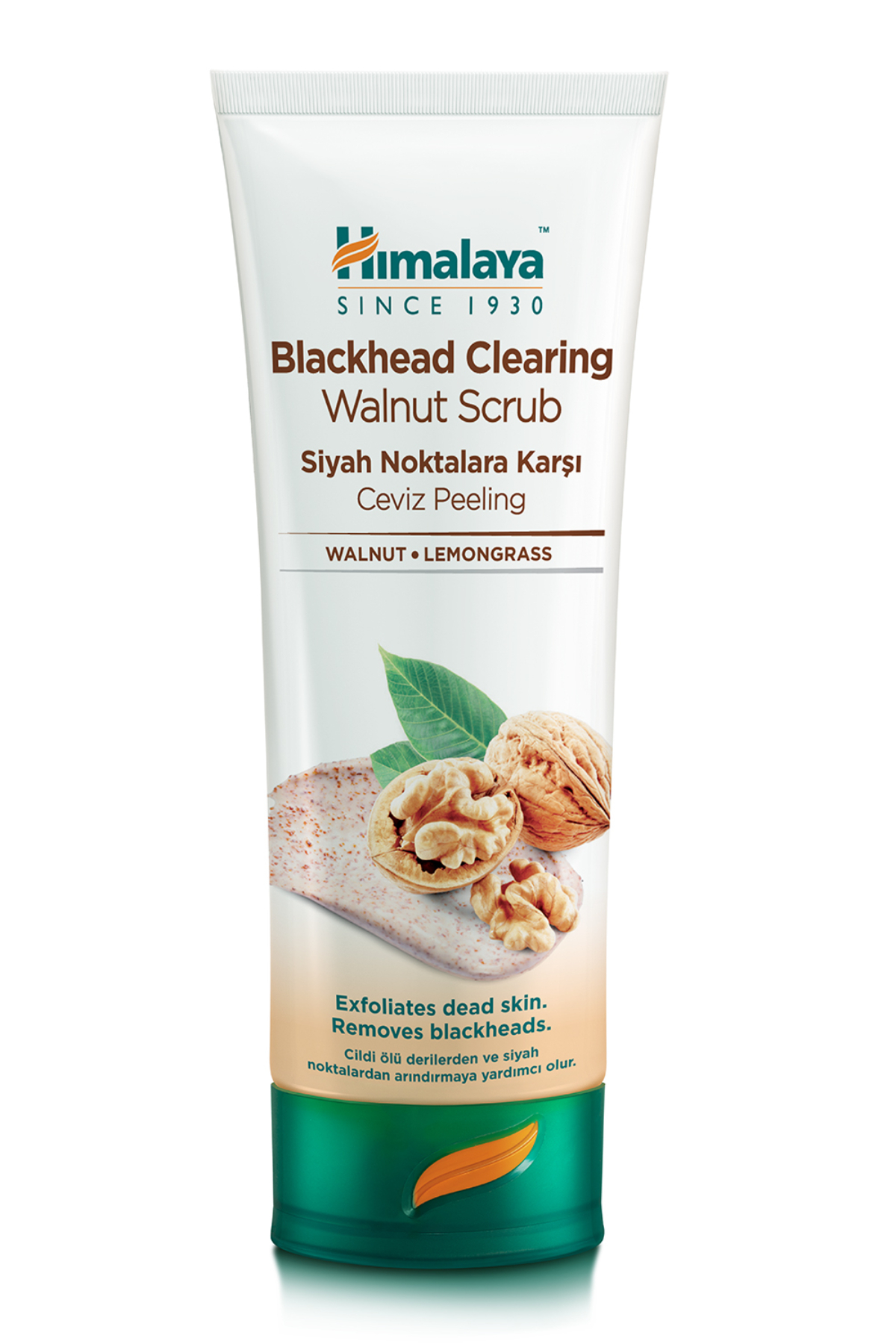 Himalaya Since 1930 Siyah Nokta Karşıtı Yüz Temizleyici Peeling Scrub 75 ml | Ceviz, Limon Otu | Tüm Ciltler