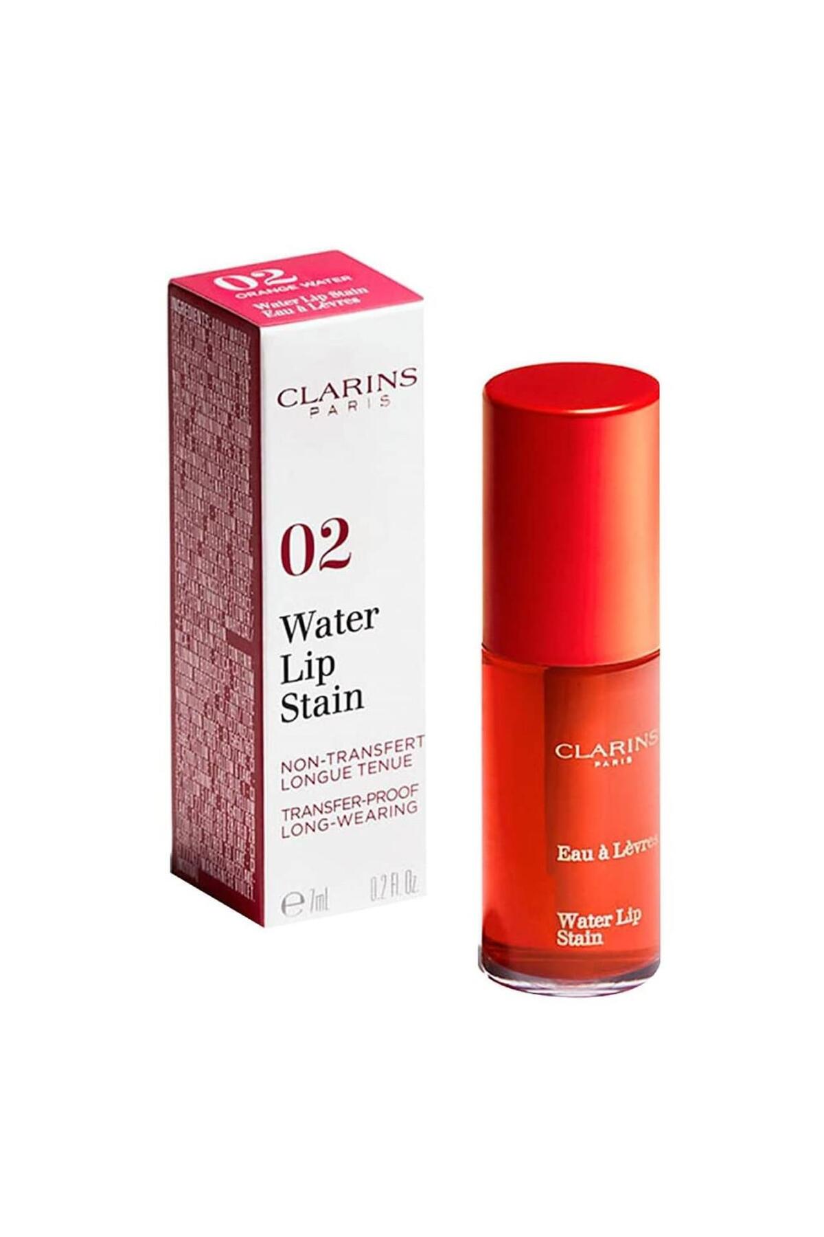 Clarins Water Lip Stain 02 Orange Water Kalıcı Ruj