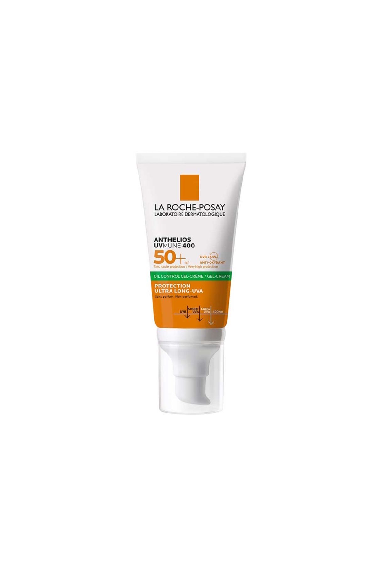 La Roche Posay Anthelios UVmune Oil Control Gel Cream SPF50 Güneşe Toleranssız Ciltlere Özel Yüz Güneş Kremi 50 ml