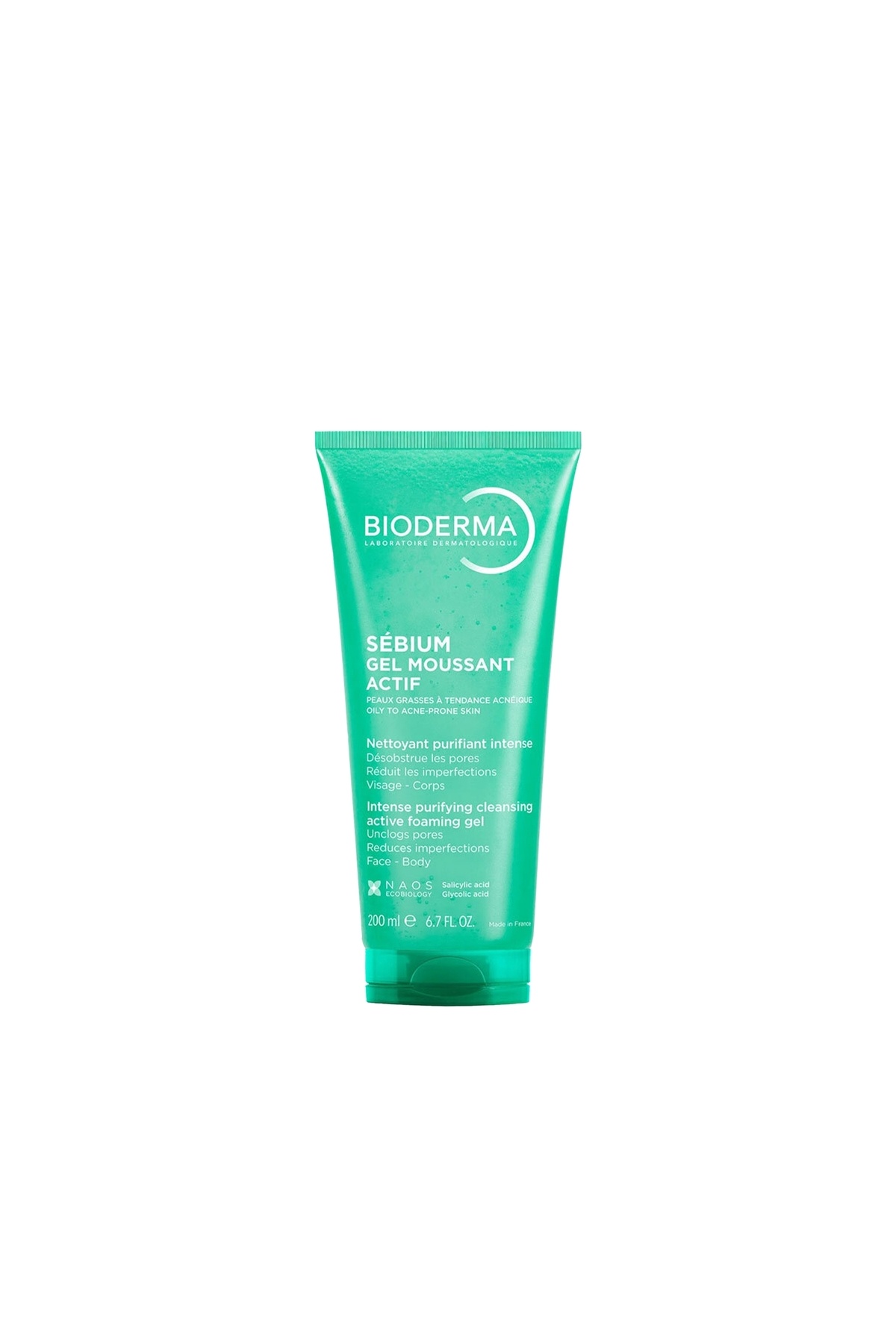 Bioderma Sébium Foaming Gel Active Akne sivilce siyah nokta karşıtı yoğun arındırıcı temizleme jeli