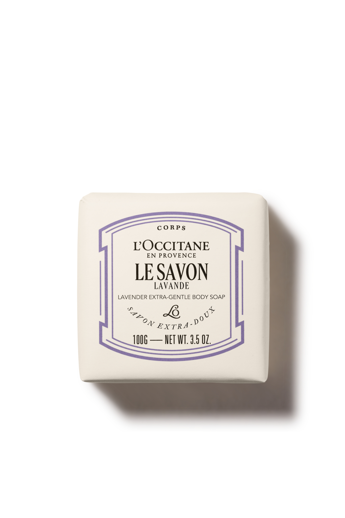 L'Occitane Shea Lavande Katı Sabun, Shea ve Lavanta Yağı İçeren, 100 g