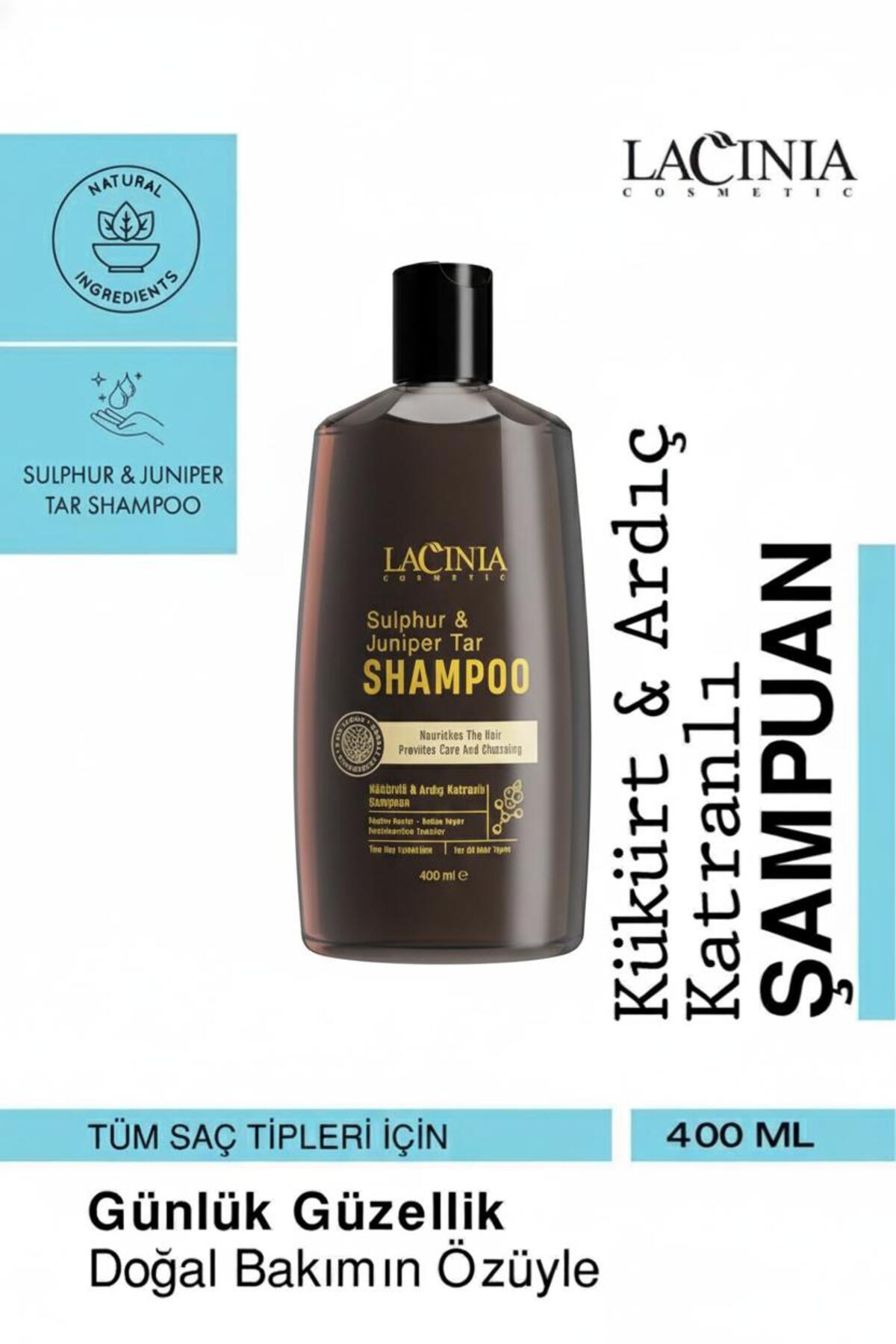 Lacinia Kükürt Ve Ardıç Katranlı Şampuan 400ml