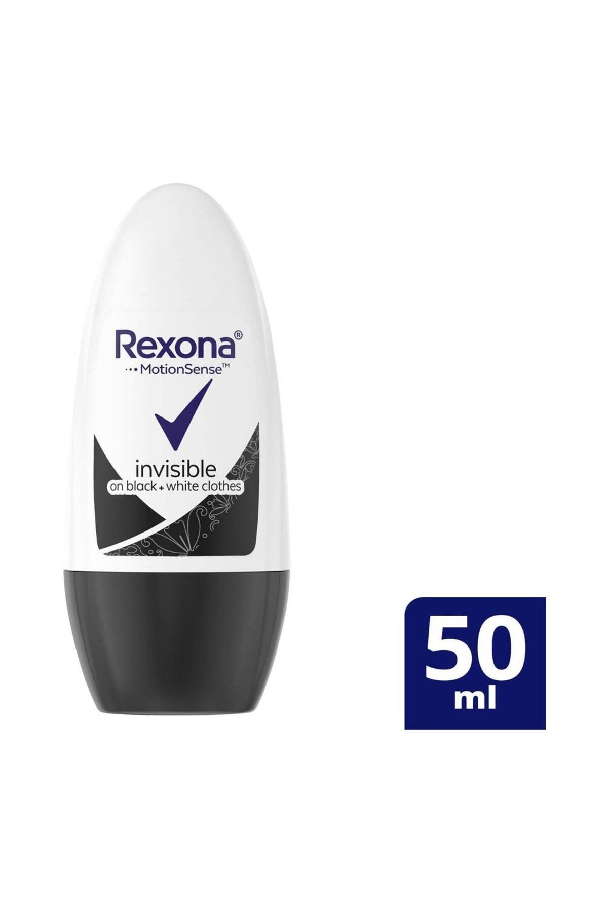 Rexona Women Invisible Black & White Roll-On Deodorant 50ML