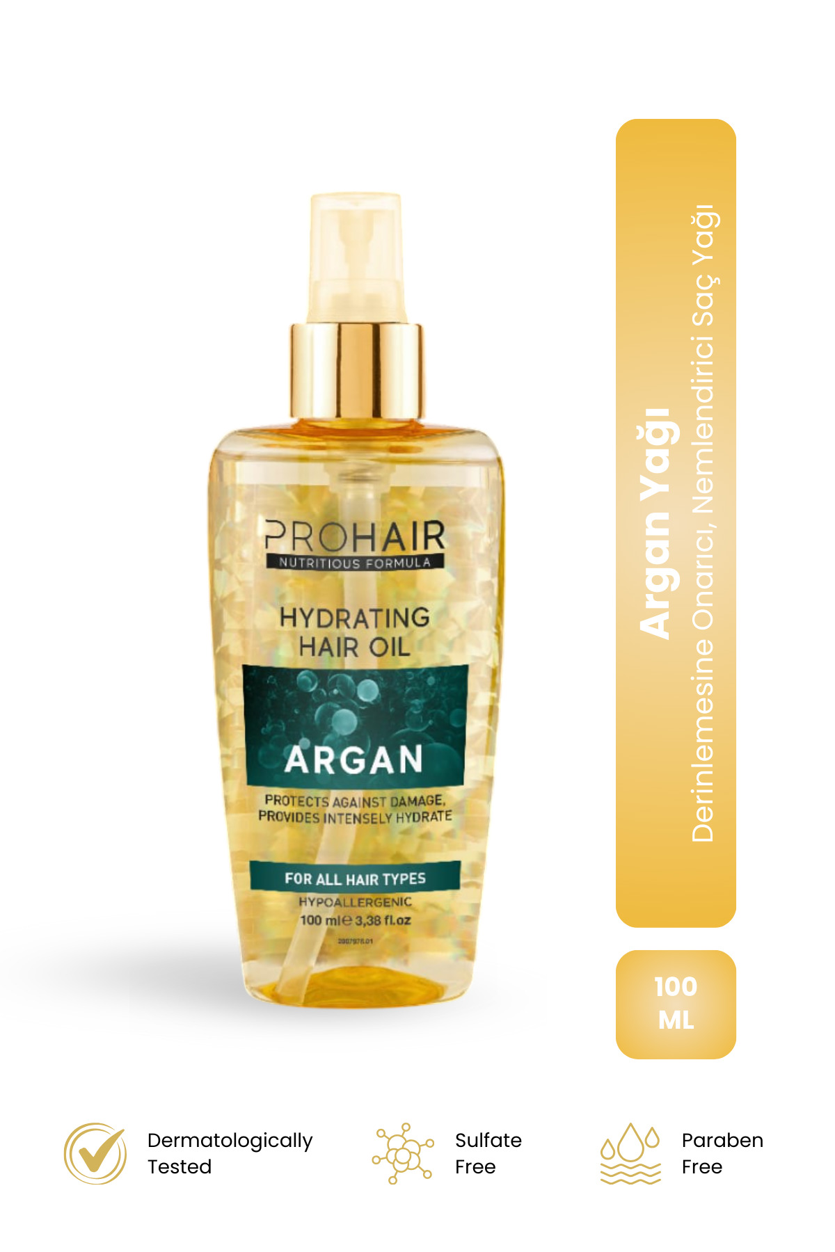 Prohair Onarıcı Argan Saç Yağı 100ml