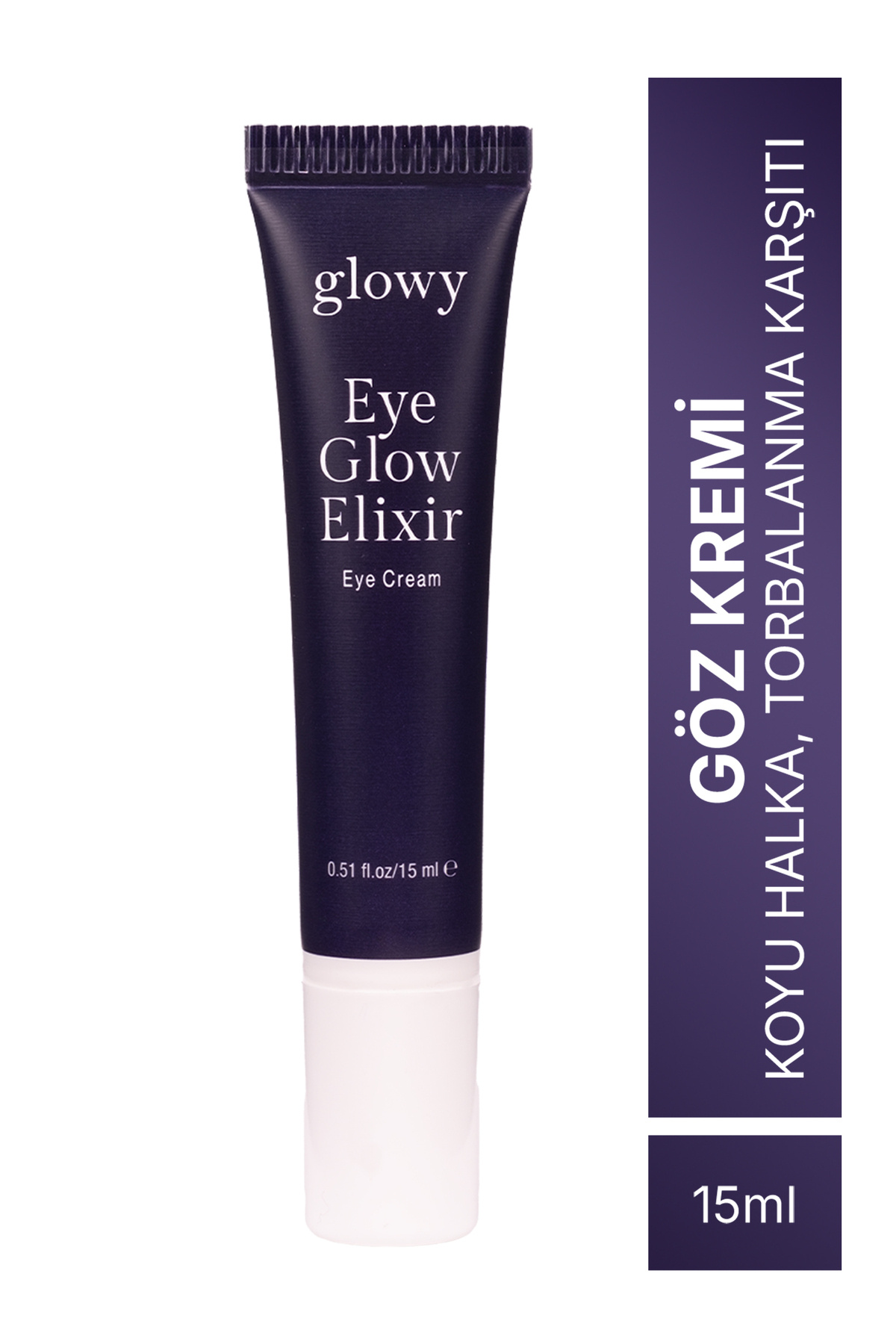 GLOWY Göz Kremi Koyu Halka ve Torbalanma Karşıtı Bakım Eye Glow Elixir 15ml