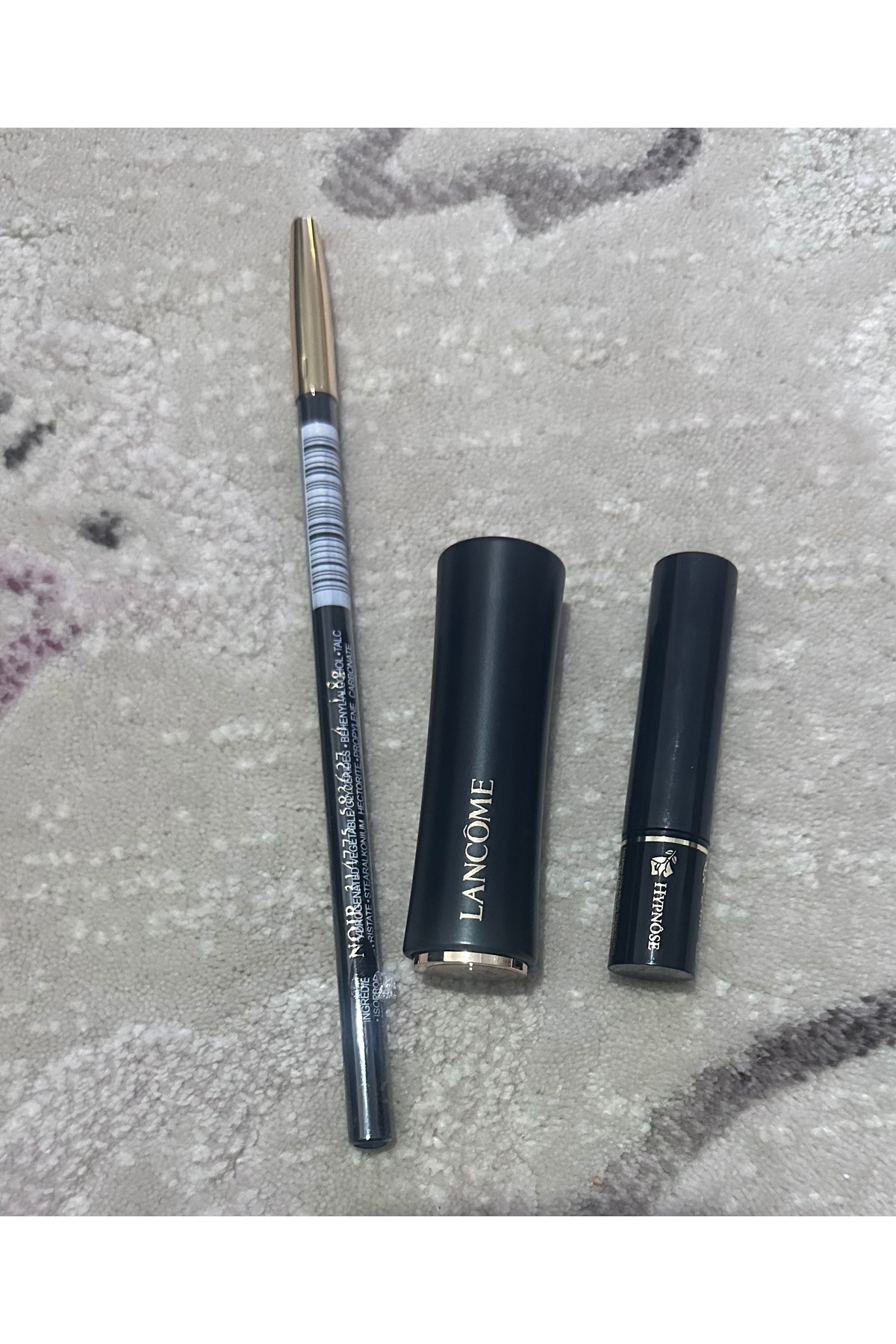 Lancome Hypnose Midi Maskara Siyah ( Le Crayon Khol Siyah Göz Kalemi ve L'Absolu Mat Ruj 290 - HEDİYE)