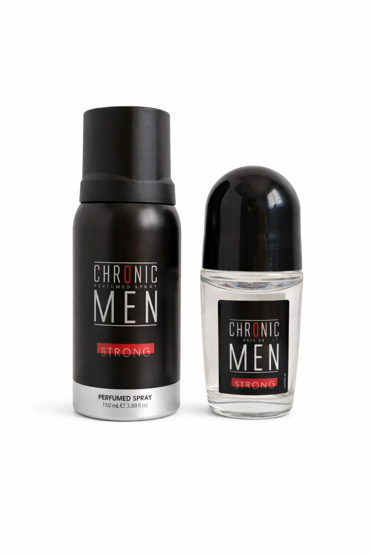 lider kozmetik Chronic Men Strong Deodorant ve Roll-On Set