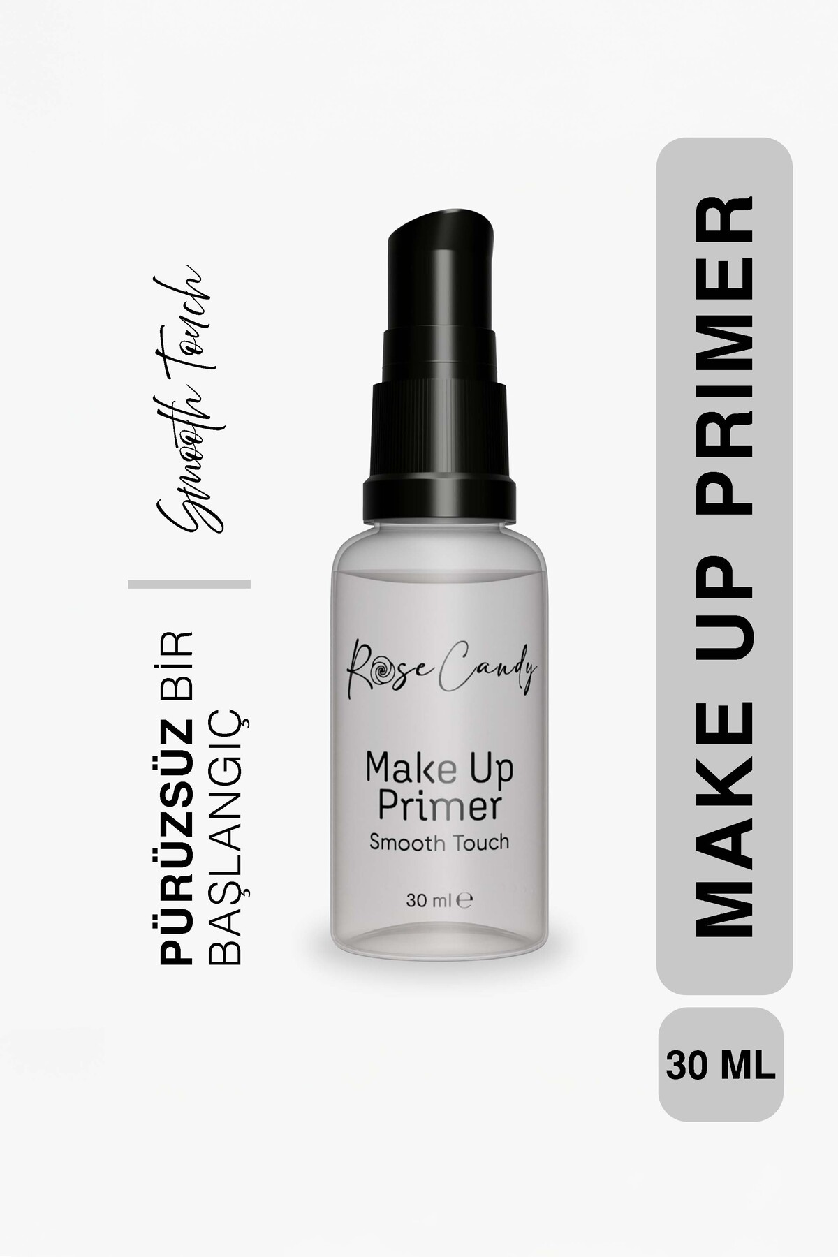 Rose Candy Cilt Nemlendiren & Pürüzsüz Görünüm Sunan Primer Makyaj Bazı | Make Up Primer