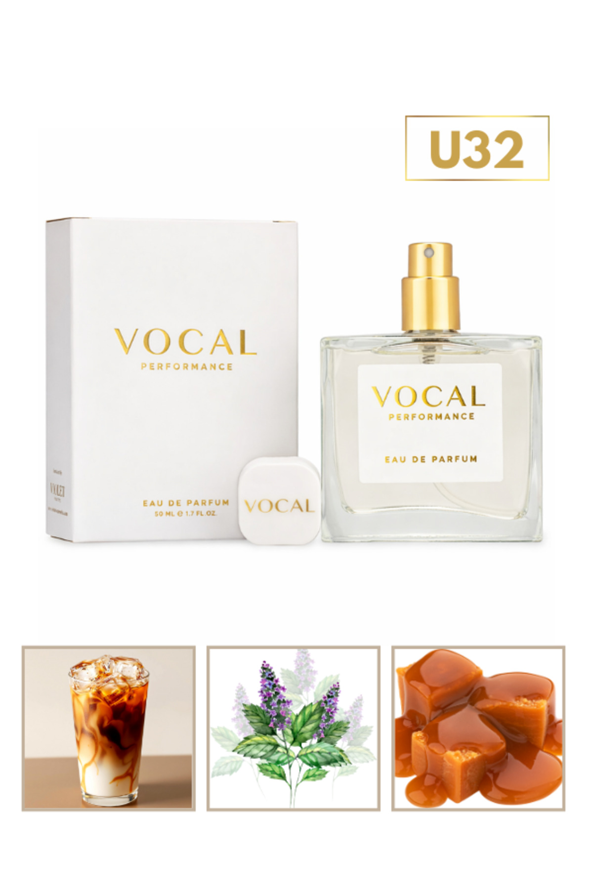 Vocal U32 Unisex Parfüm Edp 50 ml