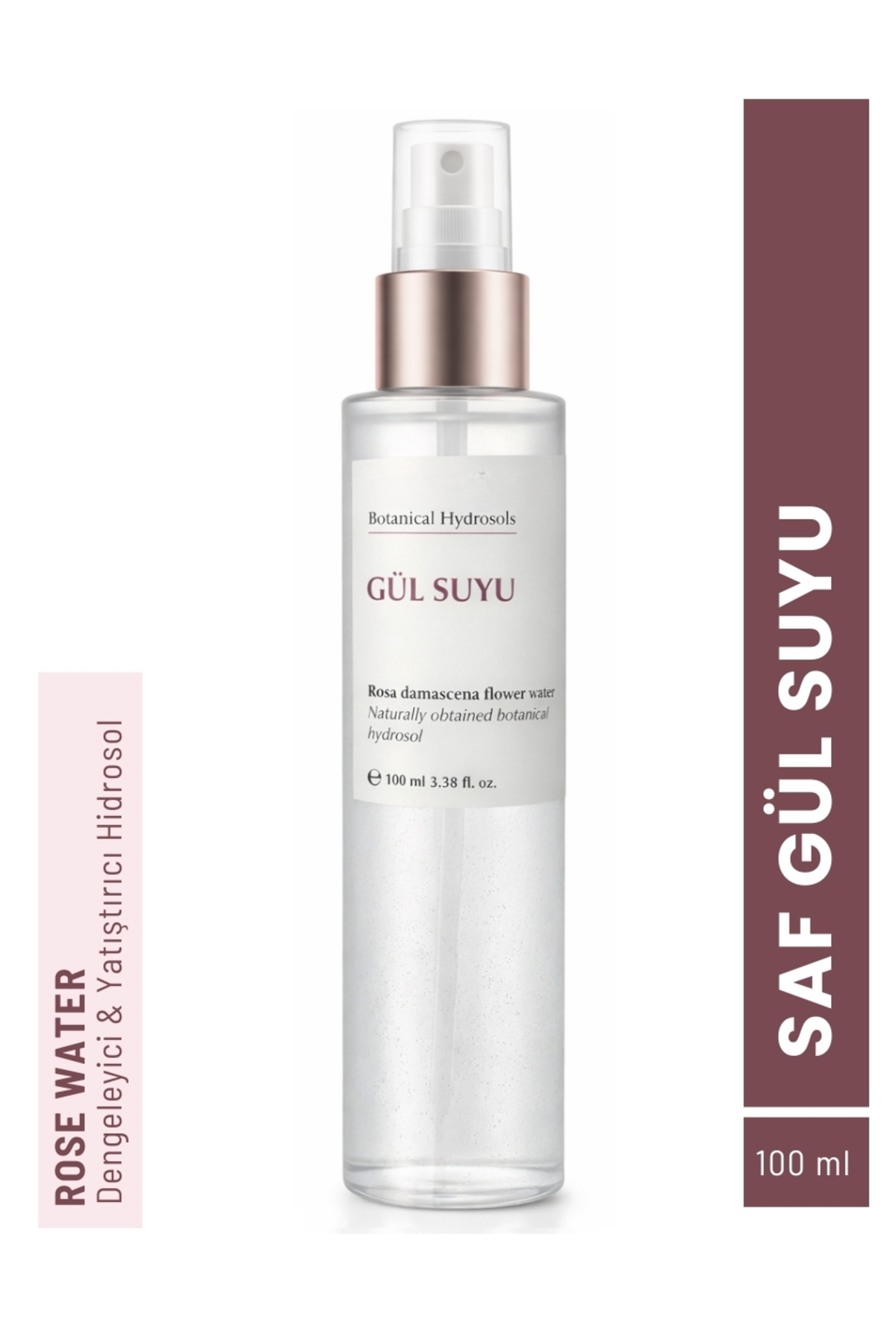 Minia Bahçe Bitki ve Sanat Atölyesi Gül Suyu %100 Saf ve Doğal Hidrosol 100 ml