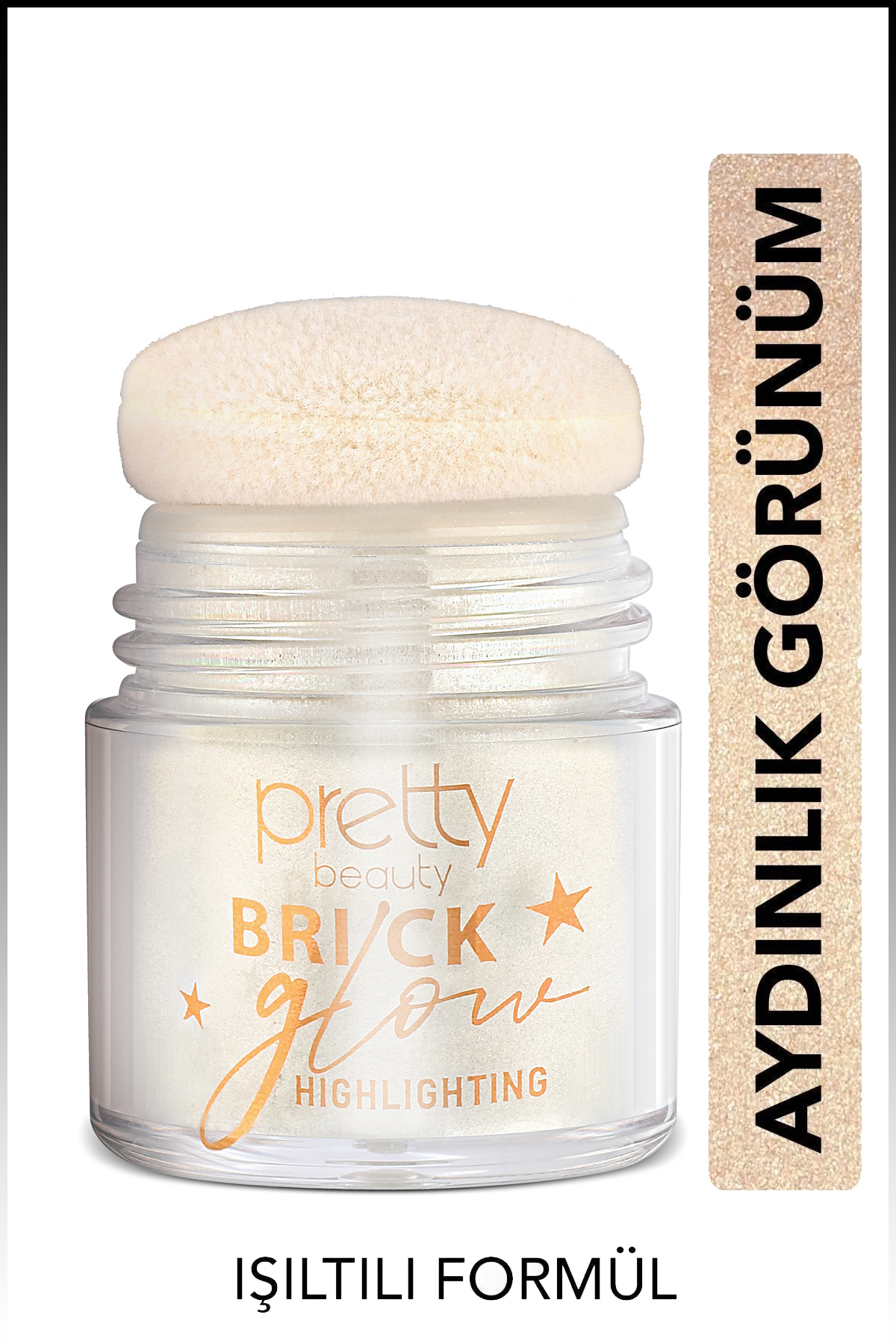 BSR SHOWROOM Brıck Glow Hıghlıghtıng - Sünger Uçlu Aydınlatıcı