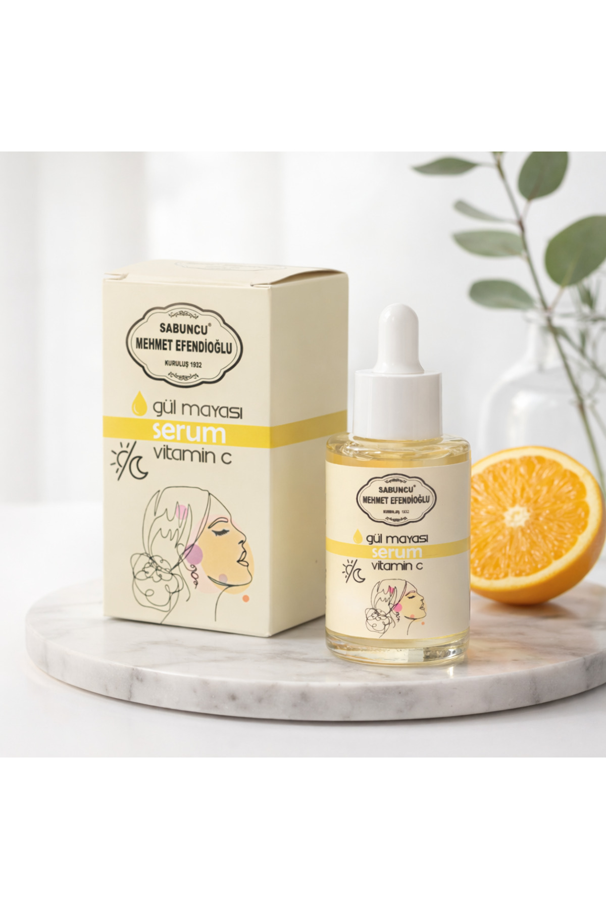 sabuncu mehmet efendioğlu kuruluş 1932 GÜL MAYASI - C VİTAMİNİ SERUM 30 ML