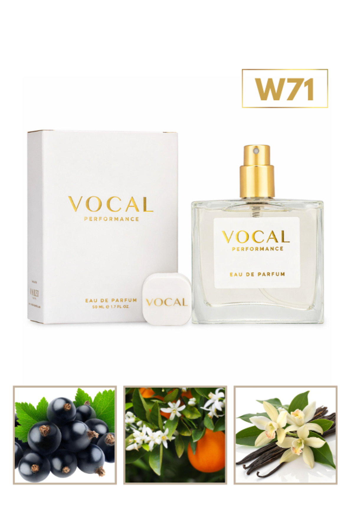 Vocal W71 Kadın Parfüm Edp 50 ml