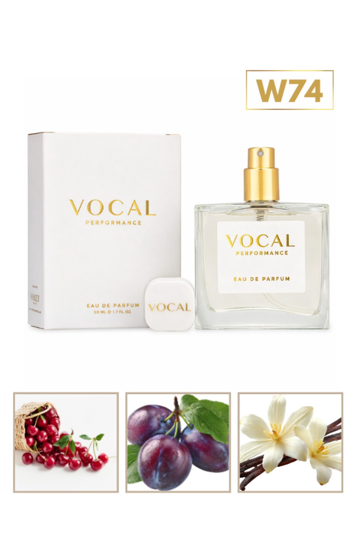 Vocal W74 Kadın Parfüm Edp 50 ml