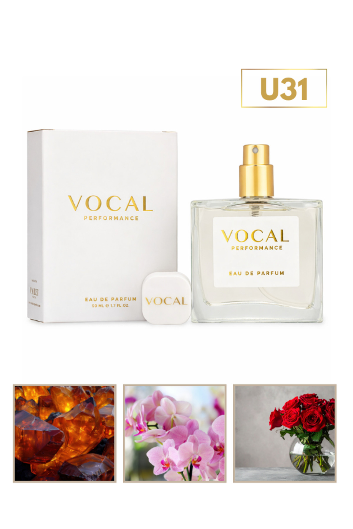 Vocal U31 Unisex Parfüm Edp 50 ml