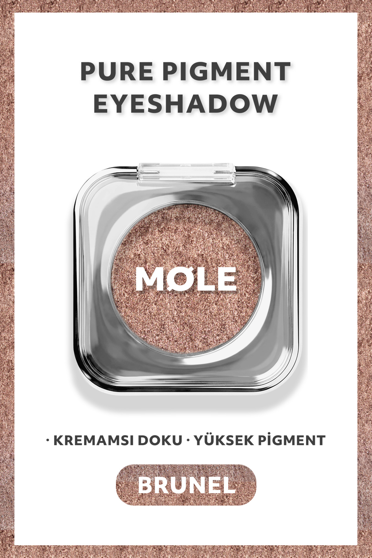 MQLE Pure Pigment Cream to Powder Göz Farı – BRUNEL – Q60