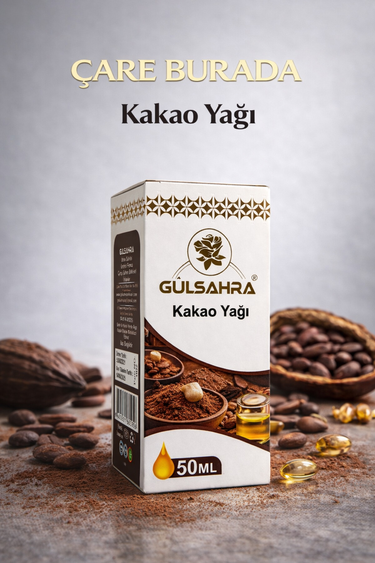 Çare Burada Kakao Yağı (50 Ml)