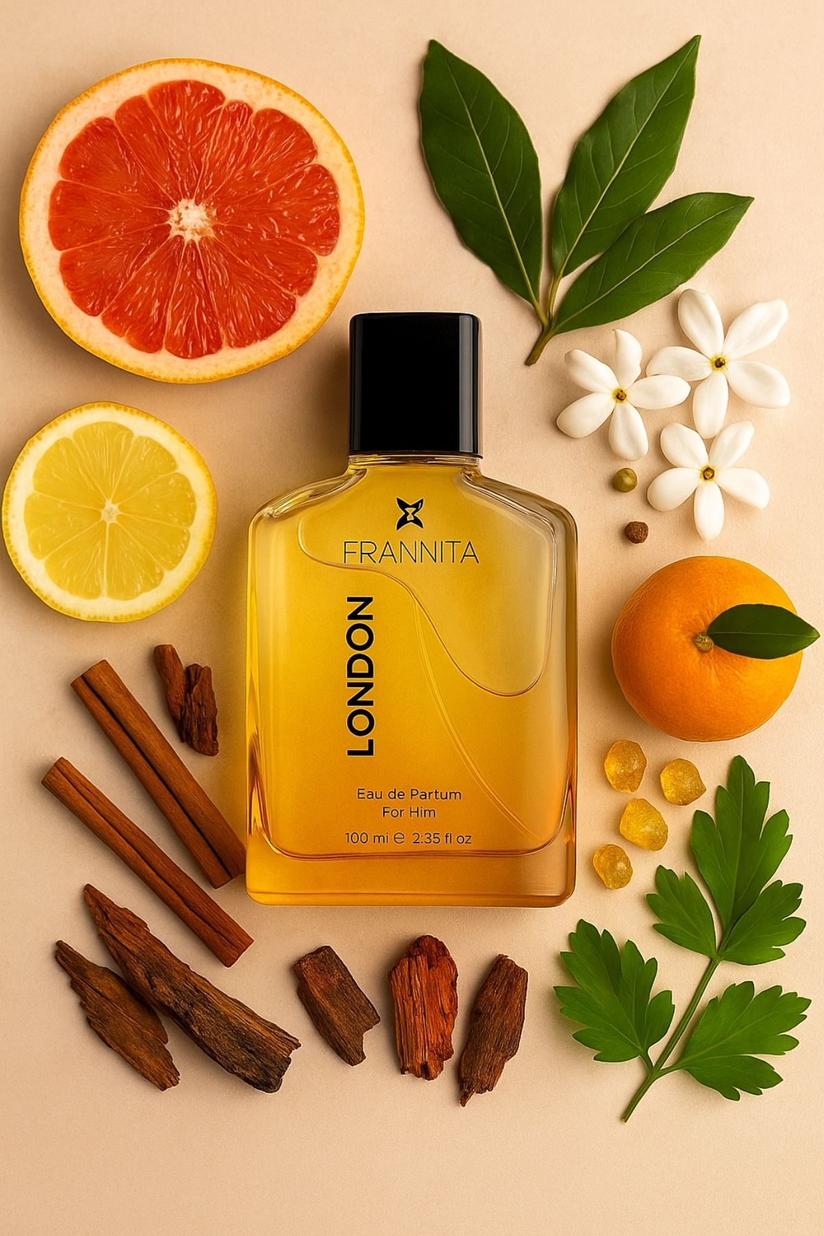 Frannita London Fresh Özel Seri Uzun Süre Kalıcı 100 ml Erkek Parfüm