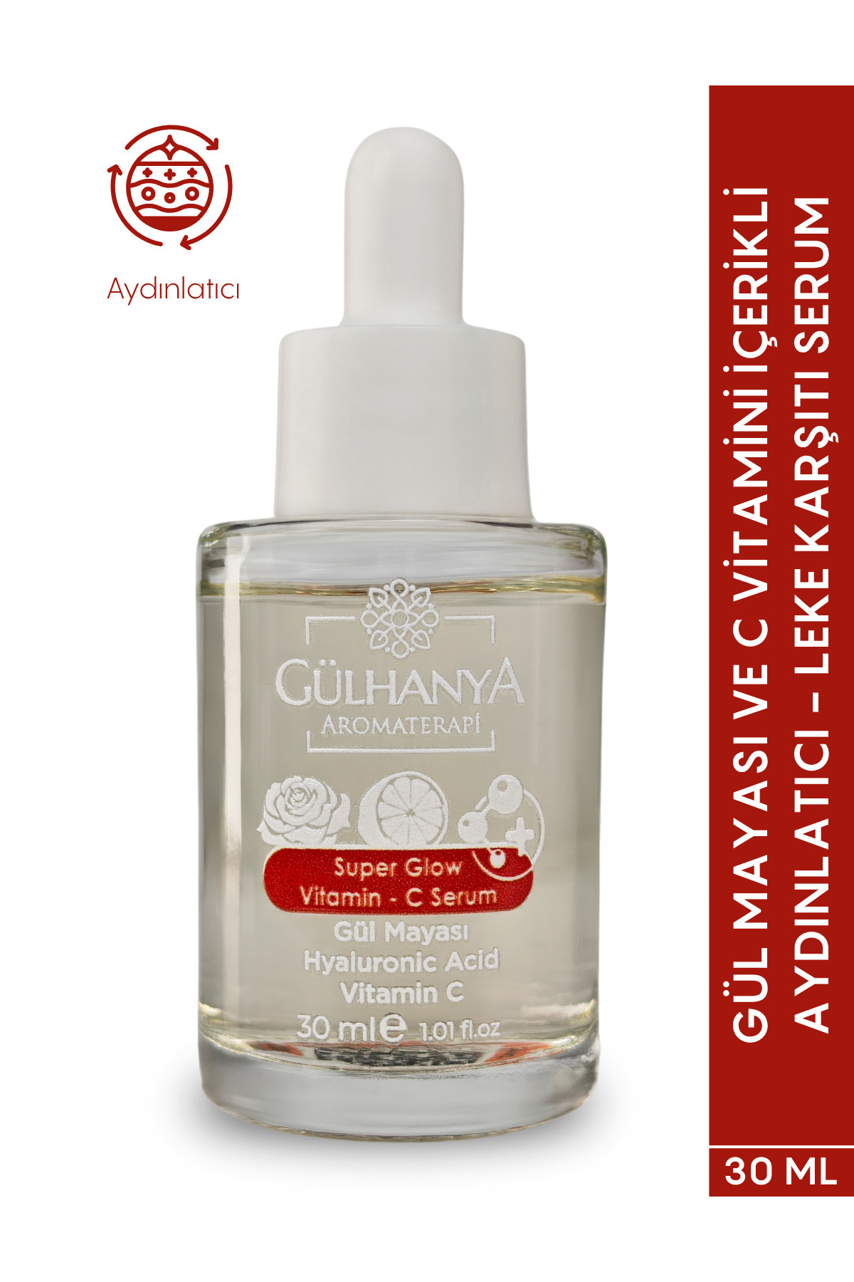 Gülhanya Aromaterapi Gül Mayası Ve C Vitamini Içerikli Aydınlatıcı - Leke Karşıtı Serum